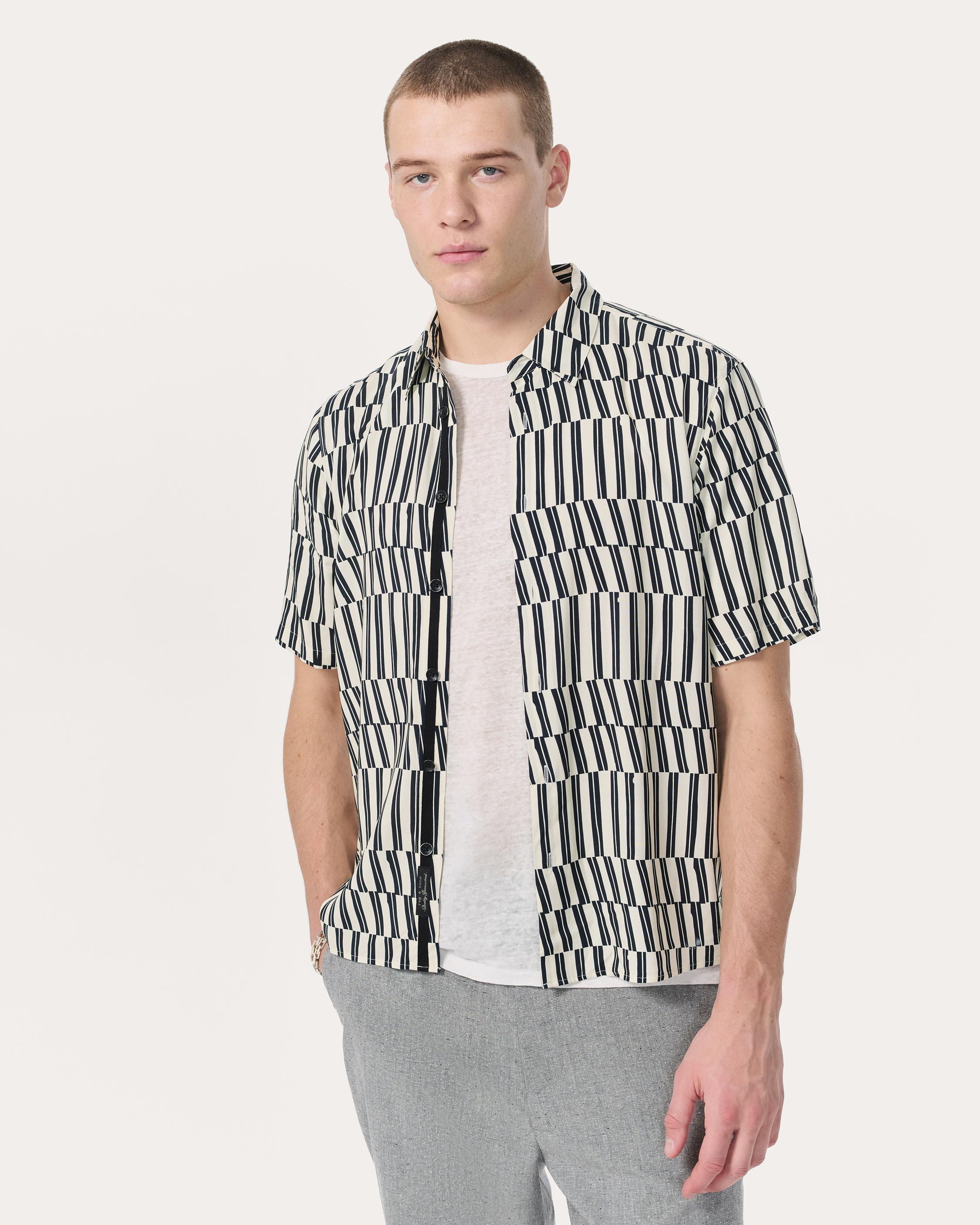 Dalton Printed Shirt image number 1