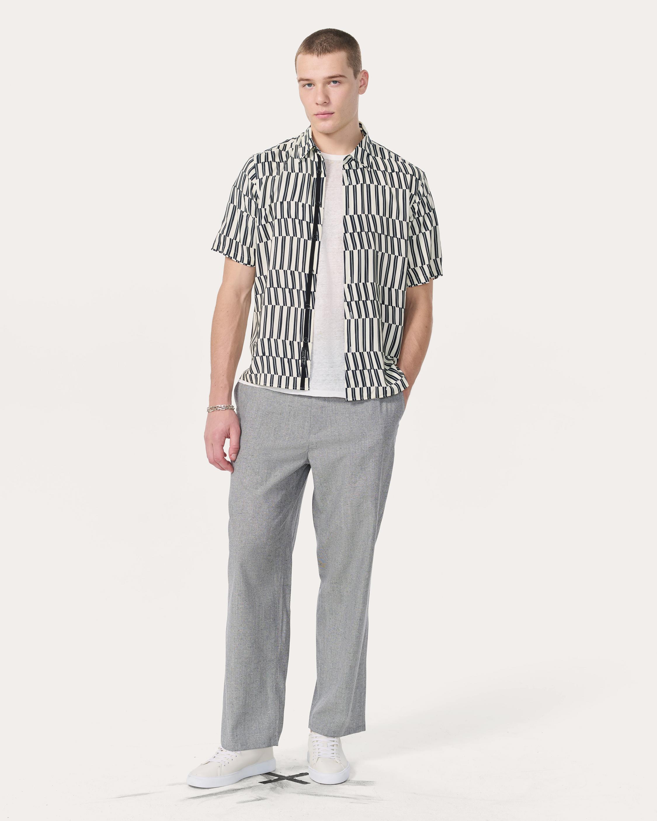Dalton Printed Shirt image number 3