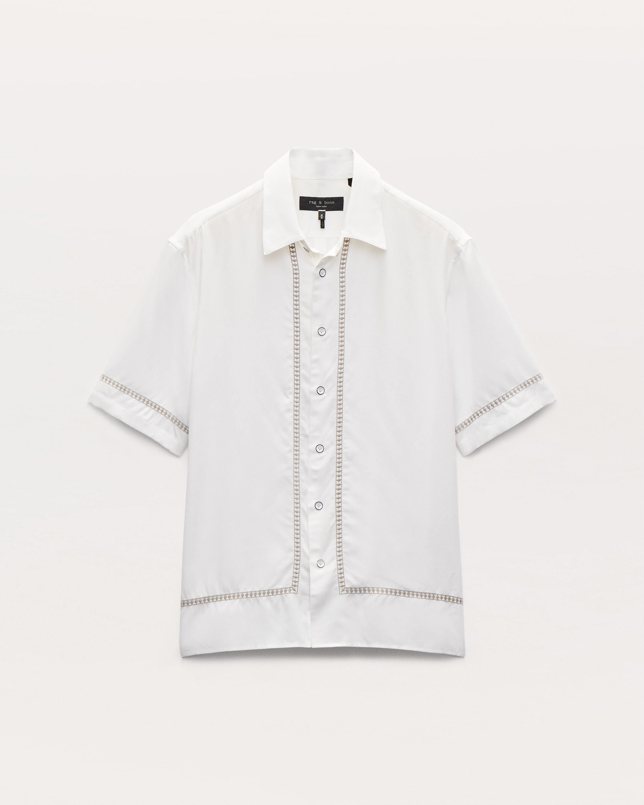 Dalton Embroidered Shirt image number 2