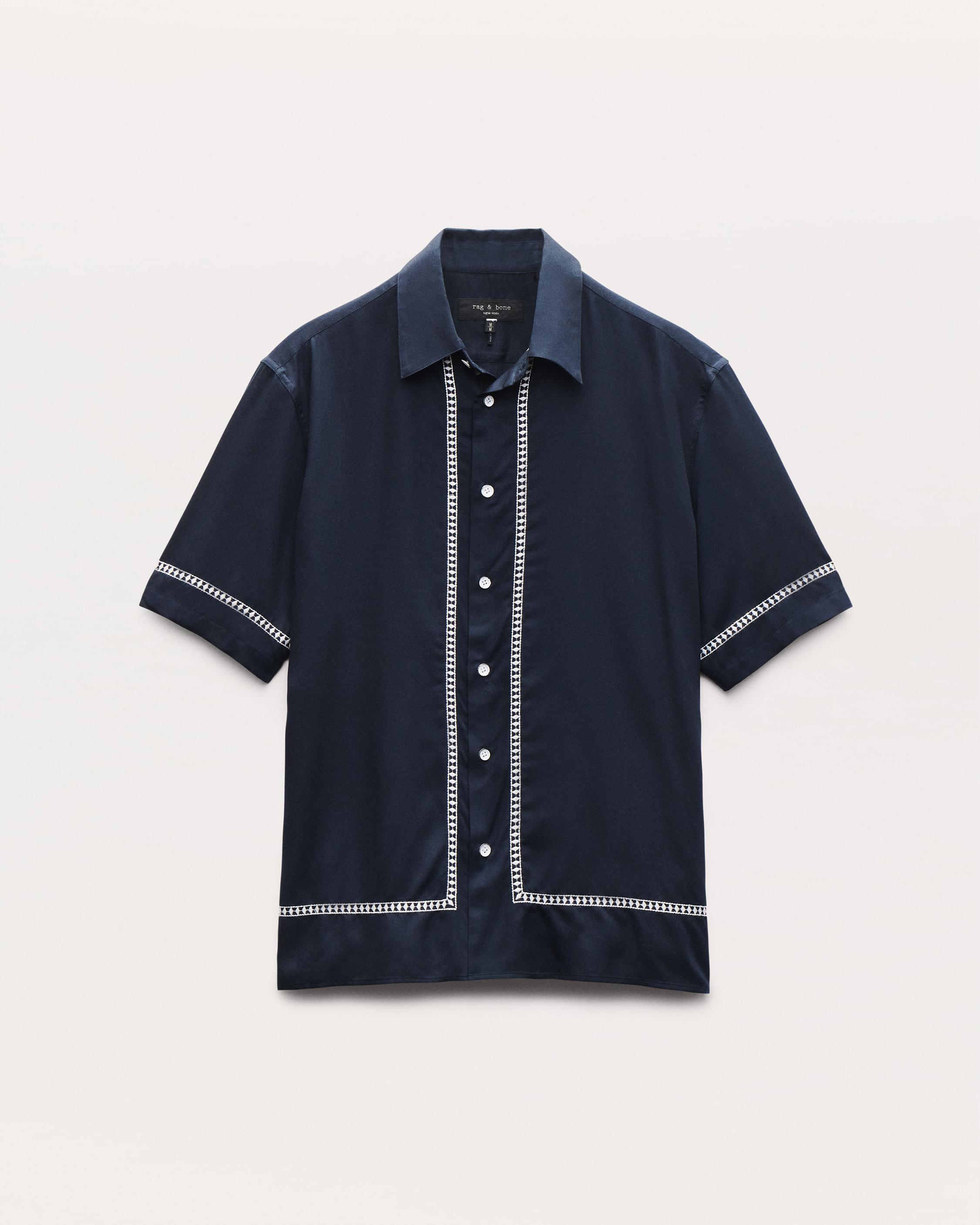Dalton Embroidered Shirt image number 2