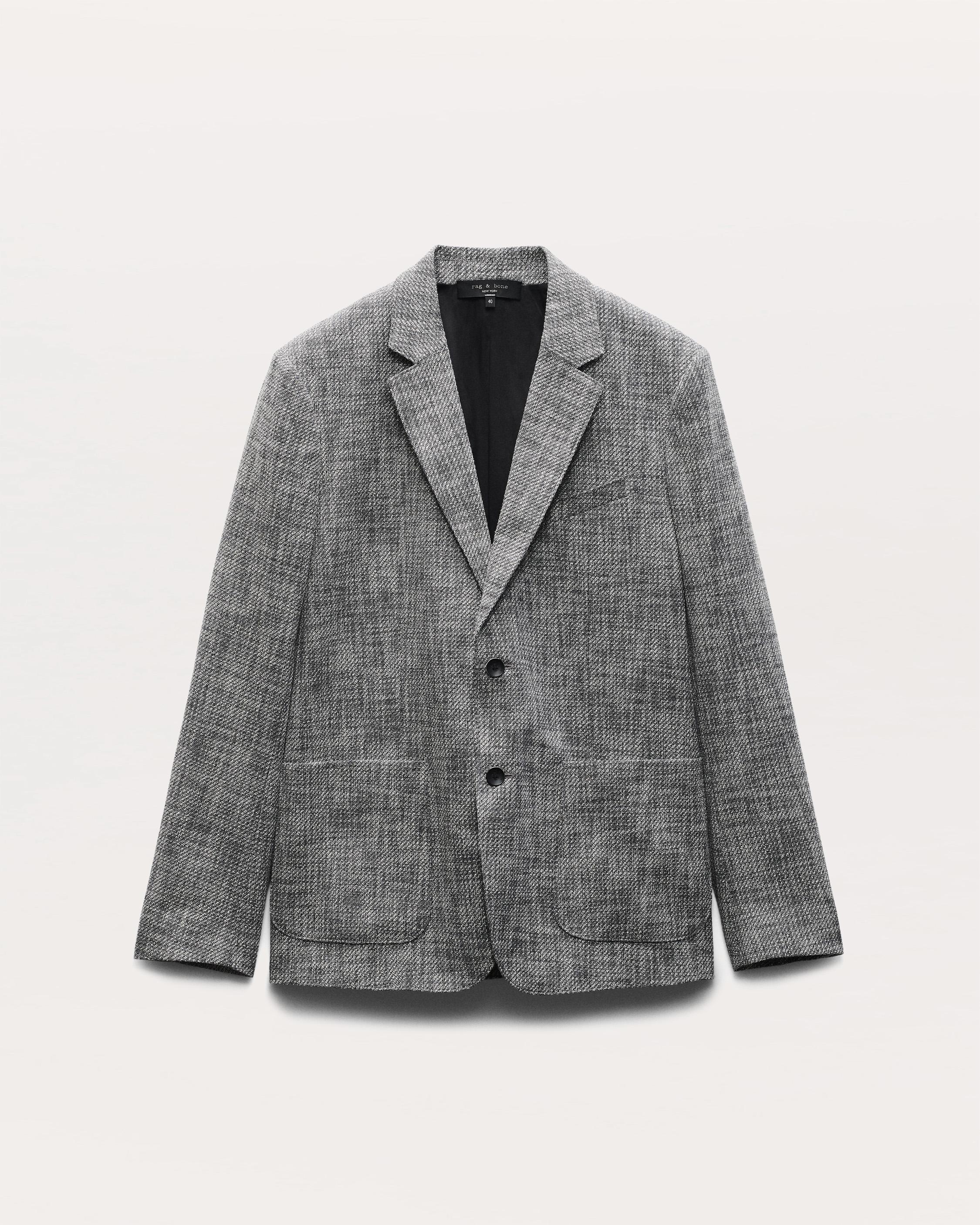Butler Italian Tweed Patch Pocket Blazer image number 2
