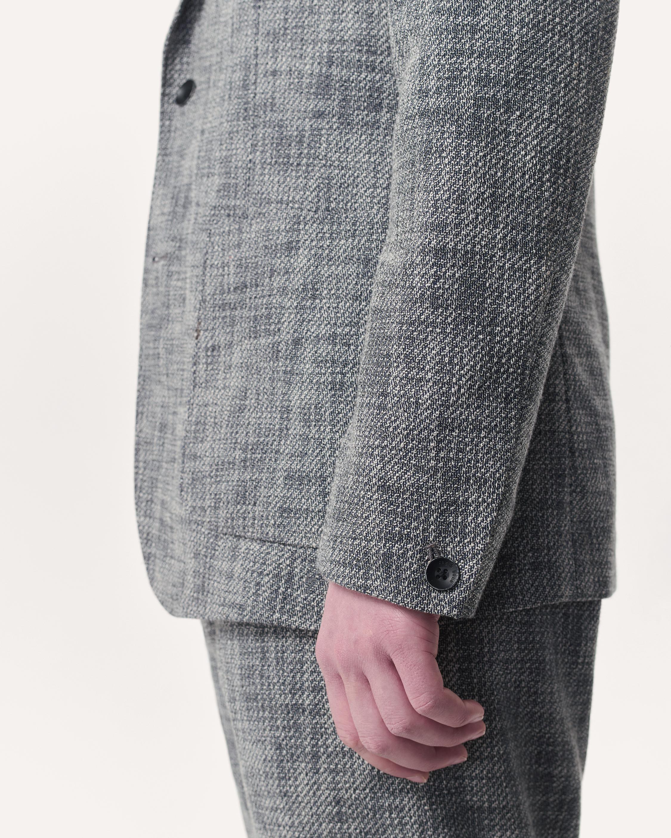 Butler Italian Tweed Patch Pocket Blazer image number 6