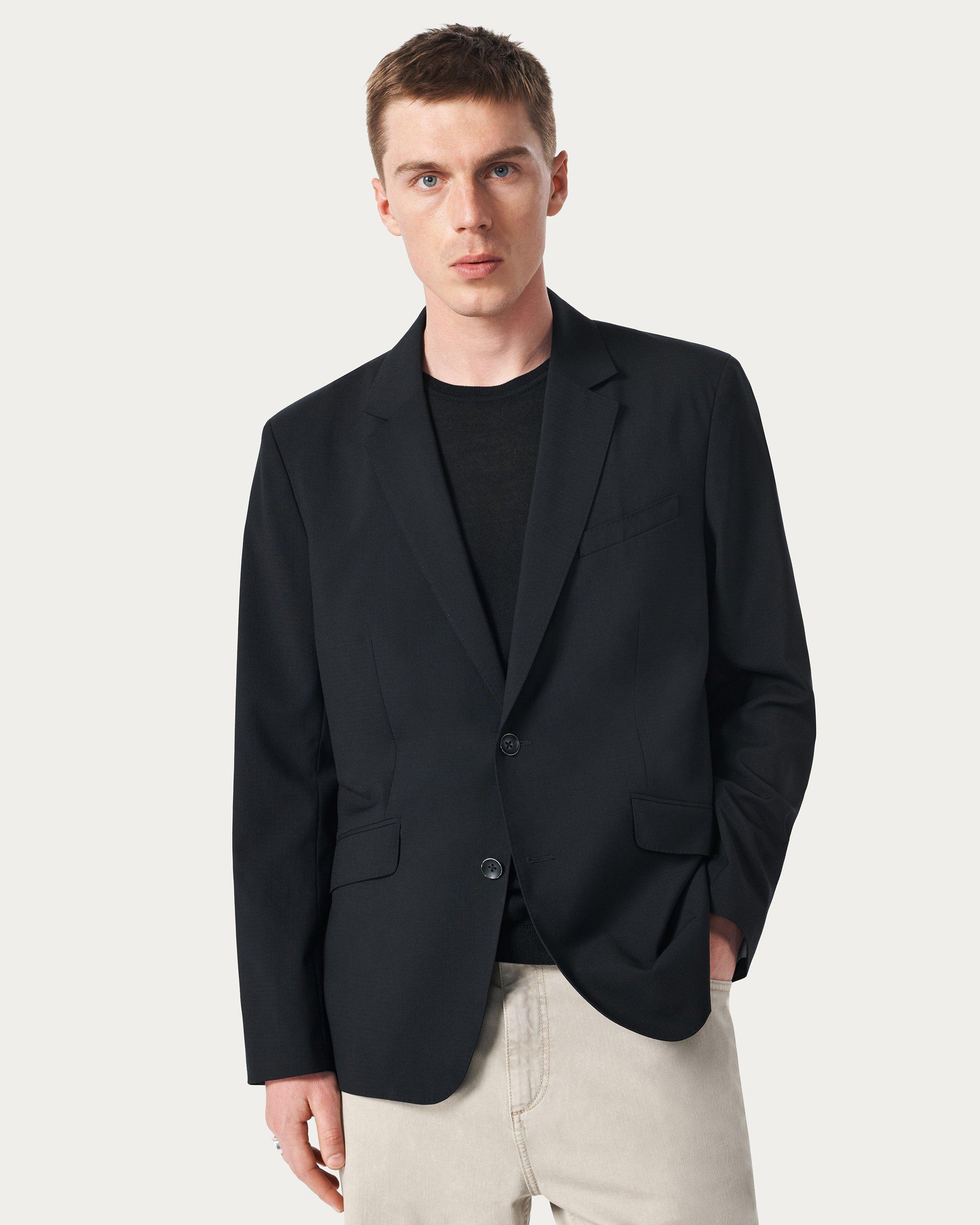 Butler Japanese Wool-Blend Ripstop Blazer - Black | rag & bone