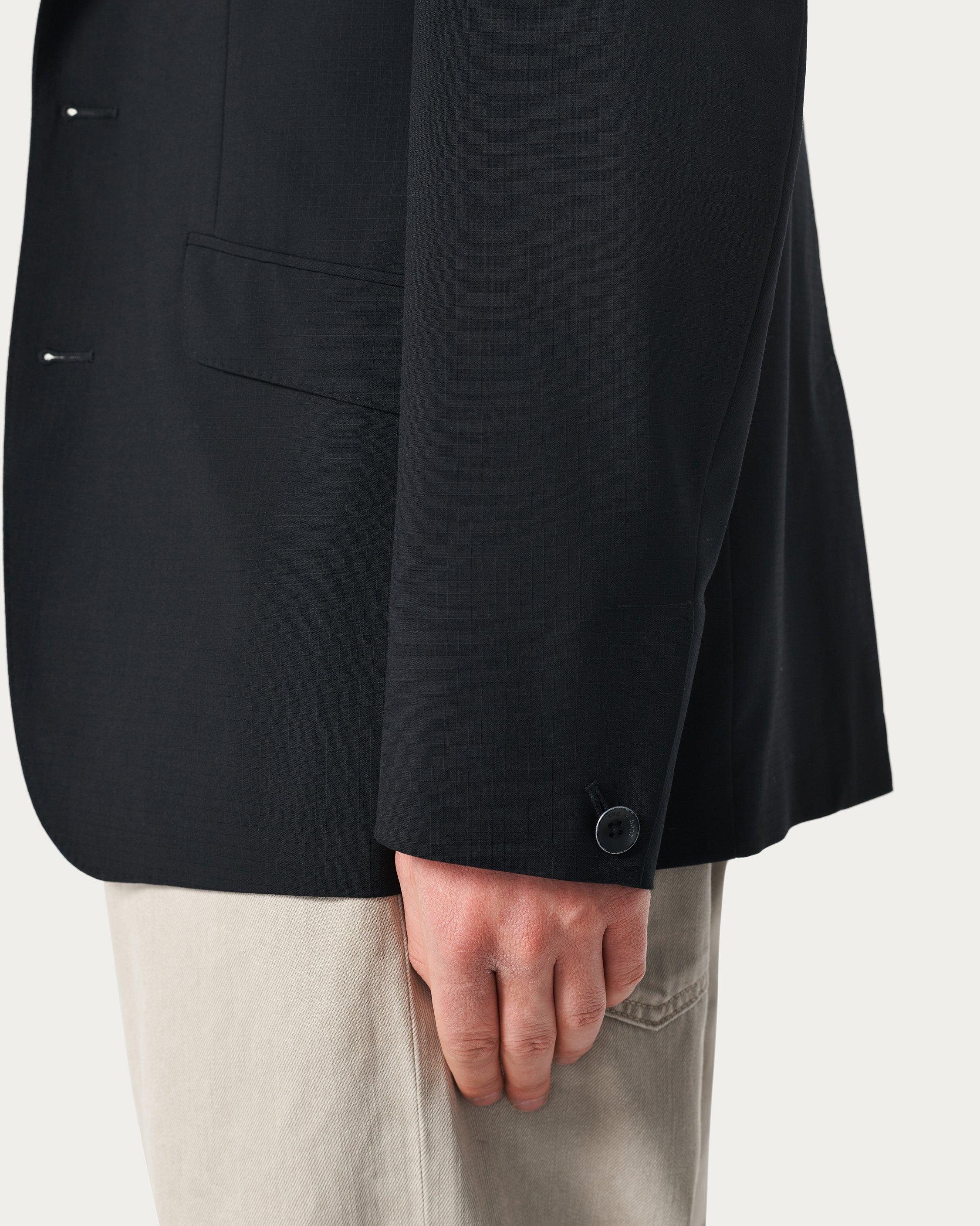 Butler Japanese Wool-Blend Ripstop Blazer image number 4