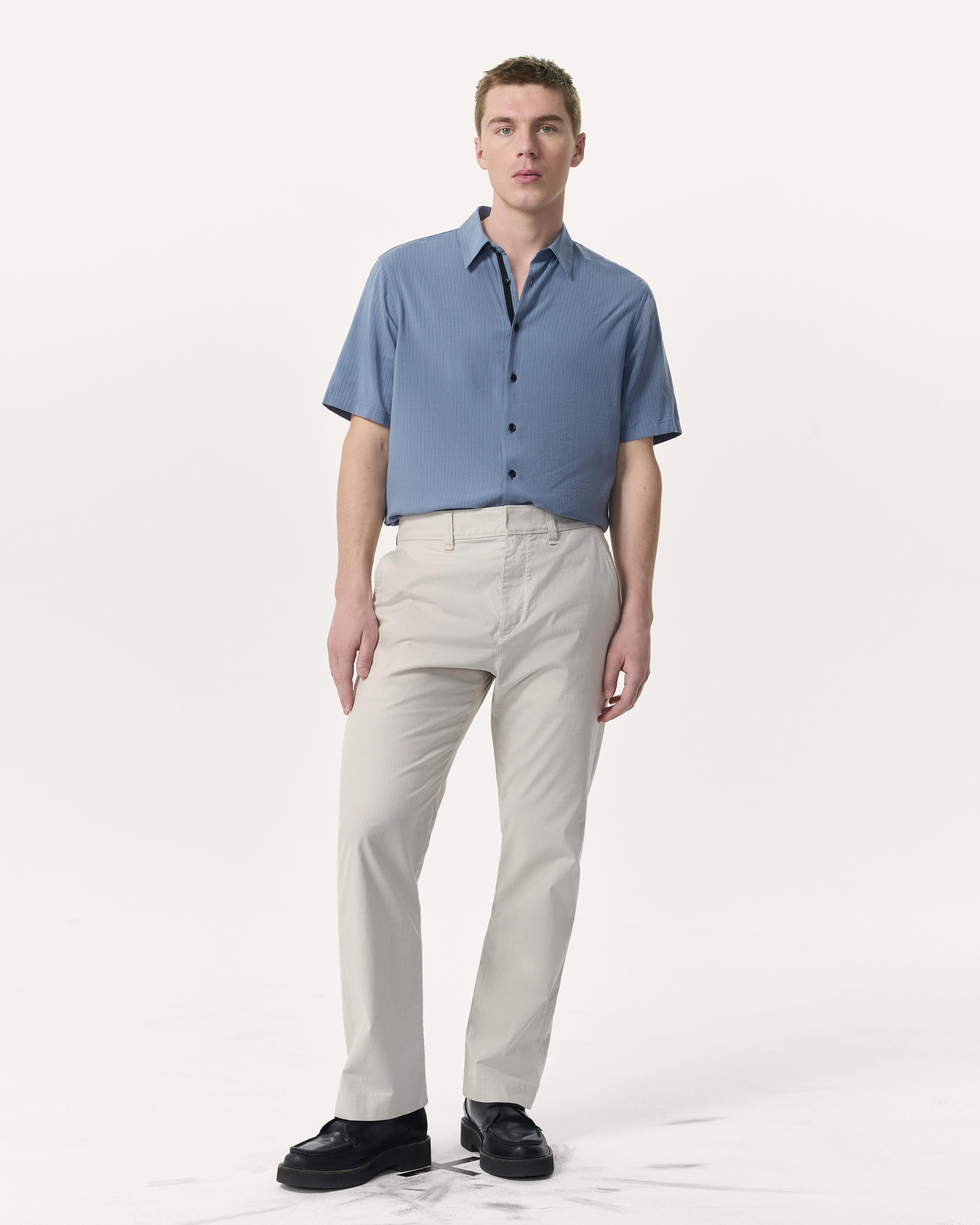 Haydon Straight Fit Striped Pants image number 1