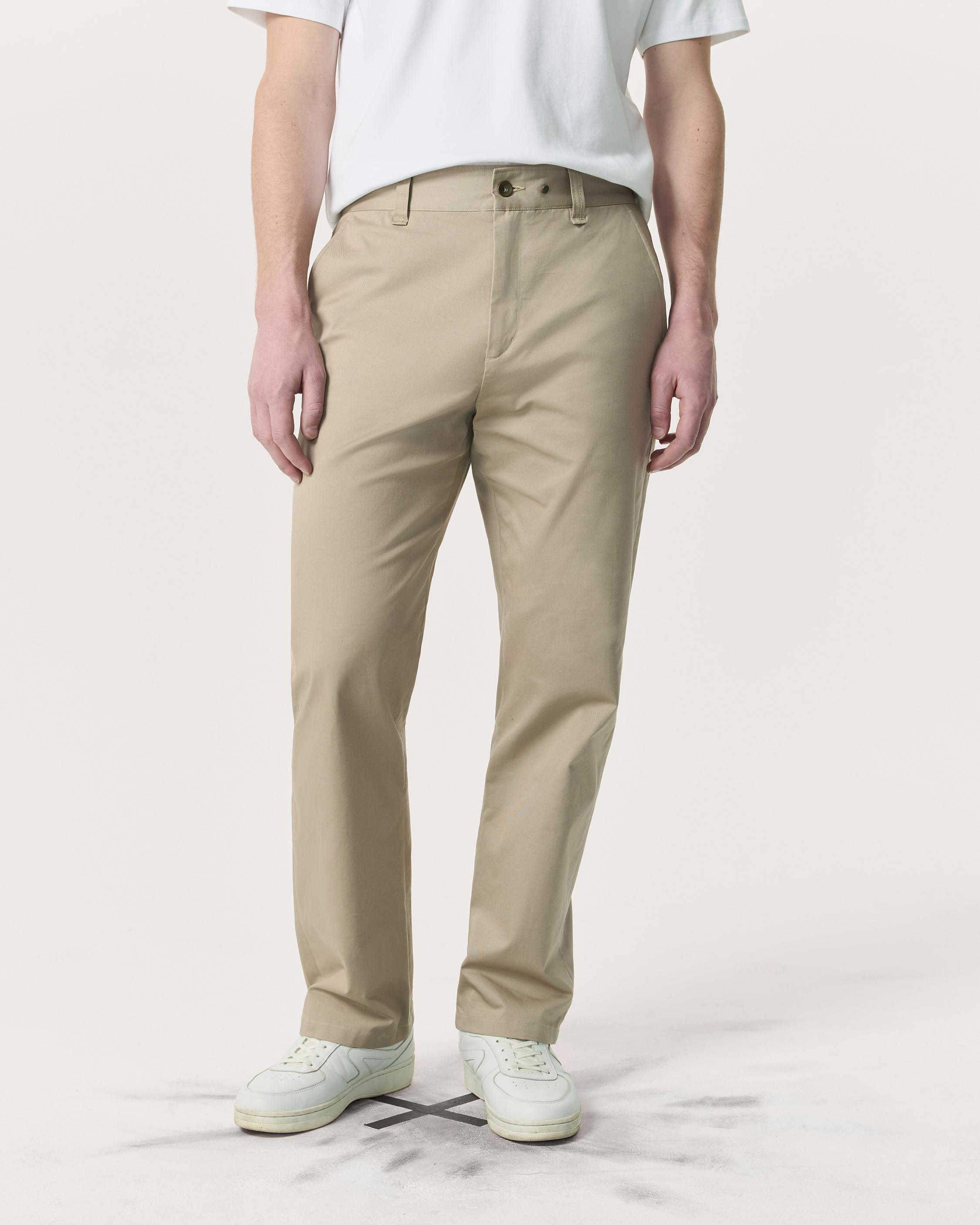 Haydon Straight Fit Cotton Chino Pants image number 3