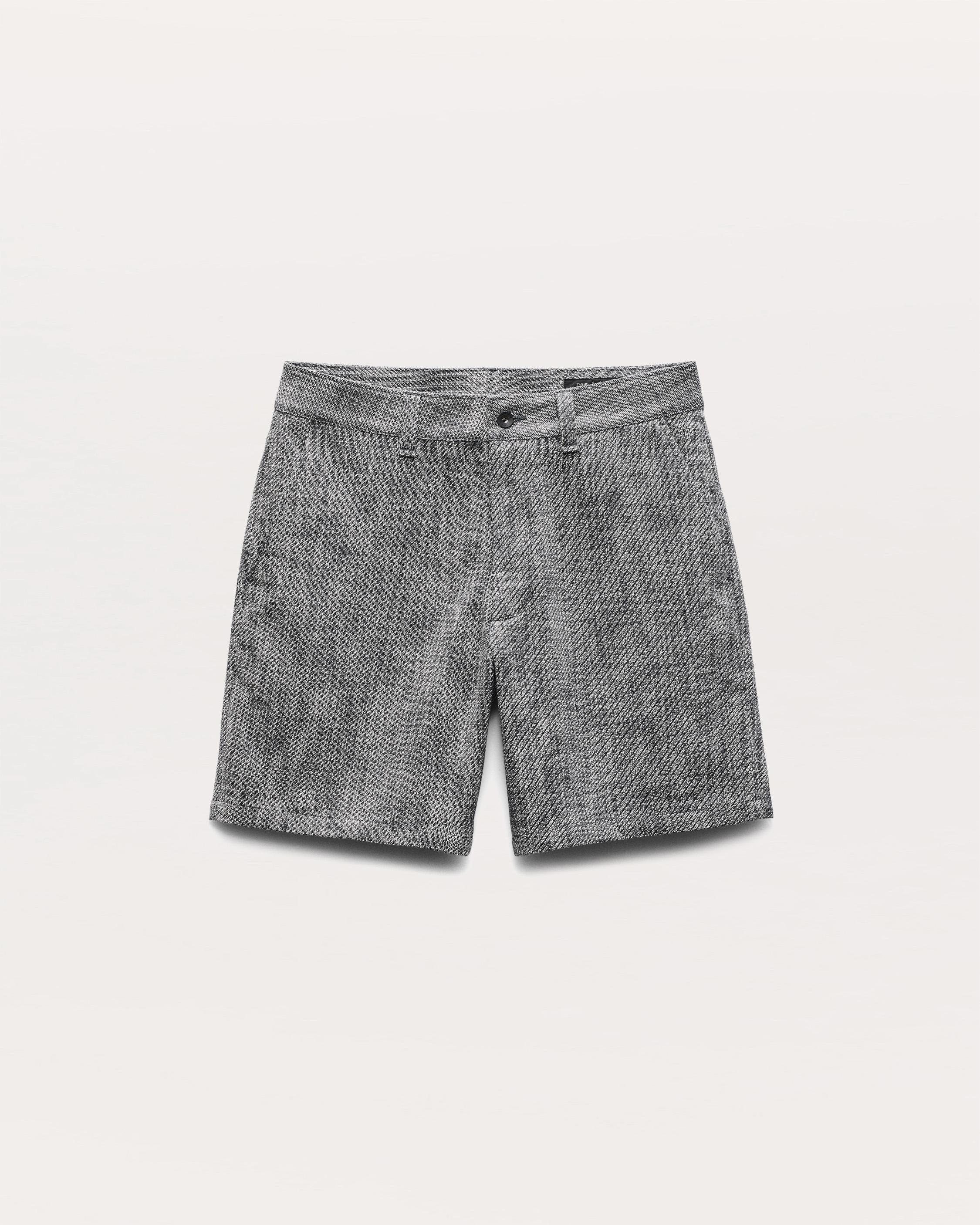 Haydon Straight Fit Italian Tweed Shorts image number 2
