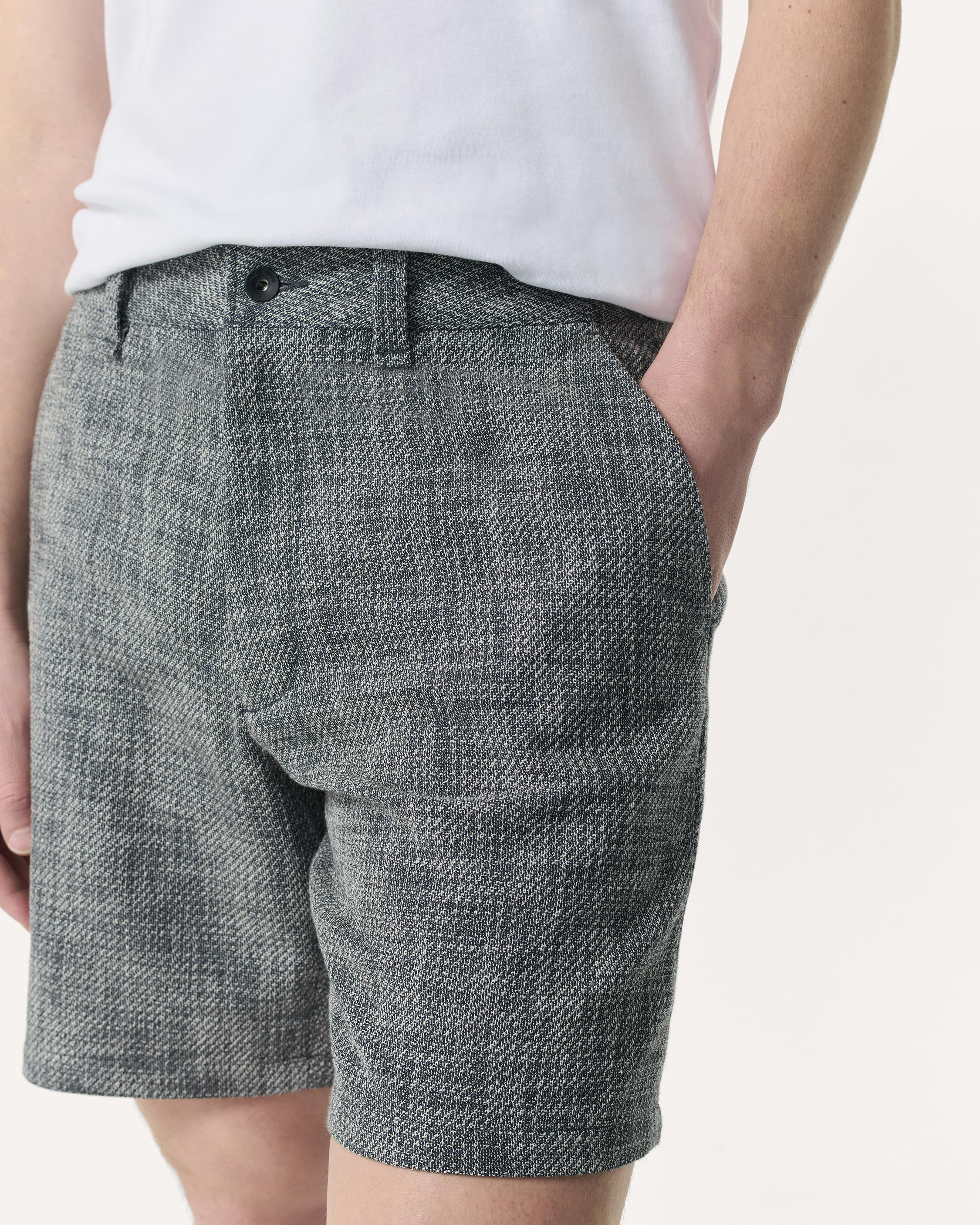 Haydon Straight Fit Italian Tweed Shorts image number 4