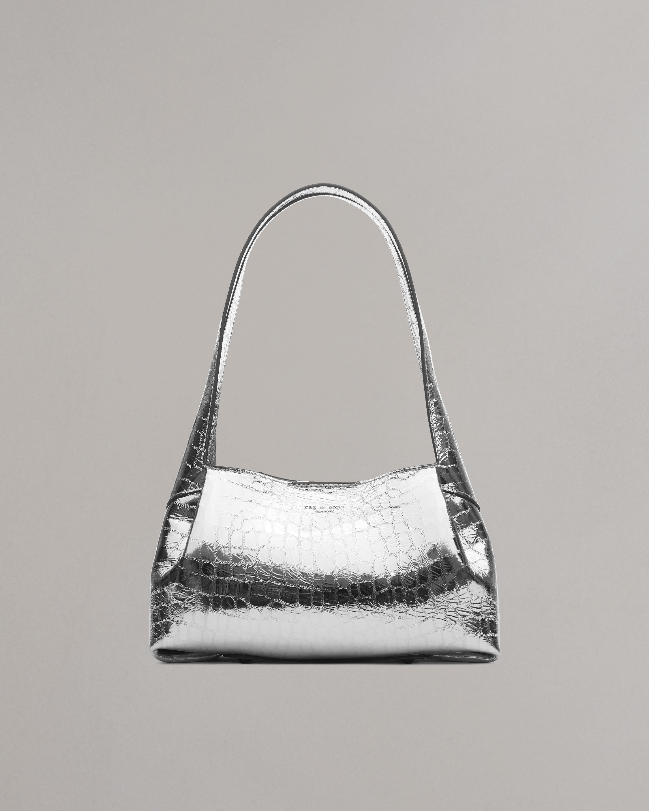 Slade Embossed Leather Shoulder Bag image number 1