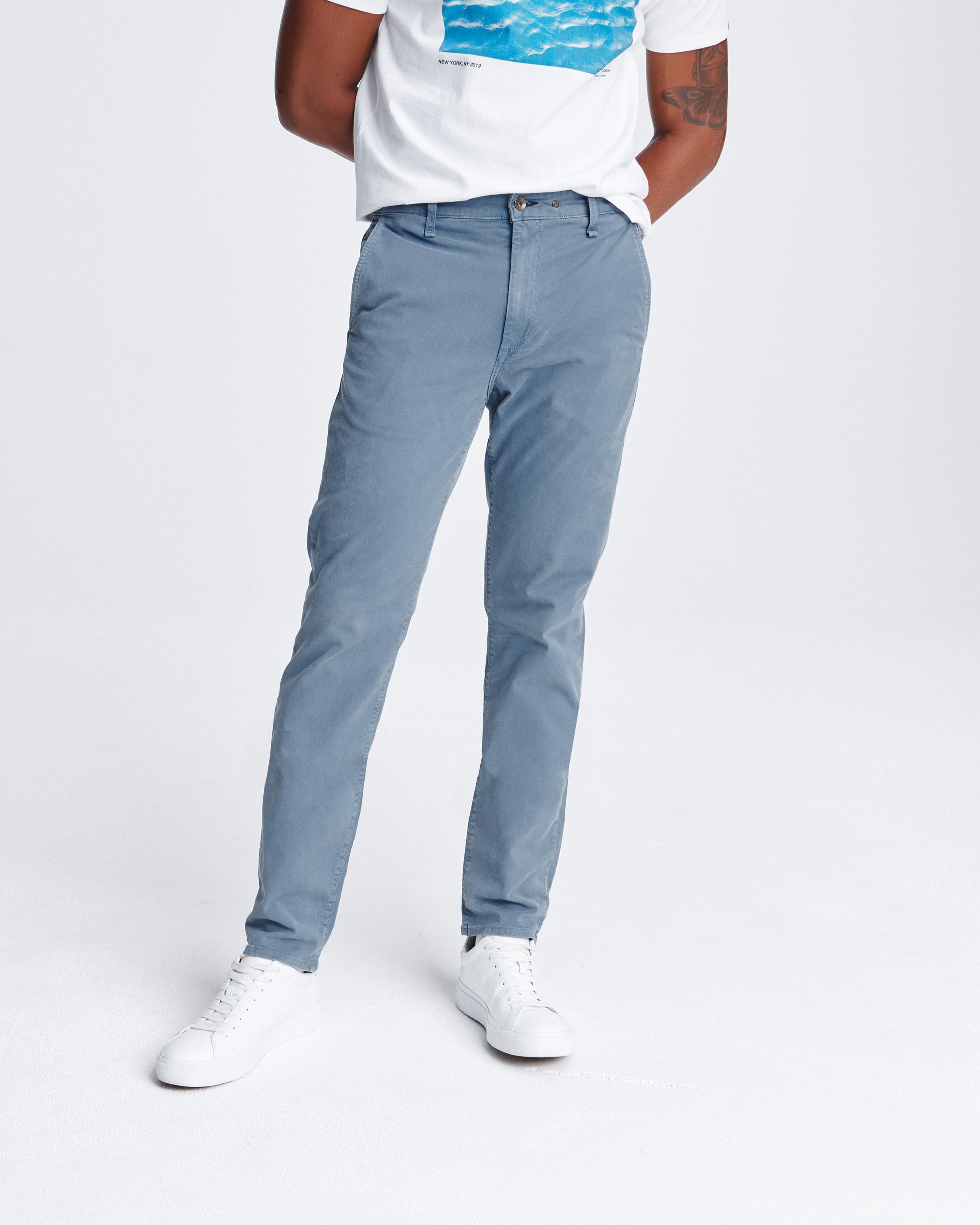 Fit 2 Men's Blue Chino Pants