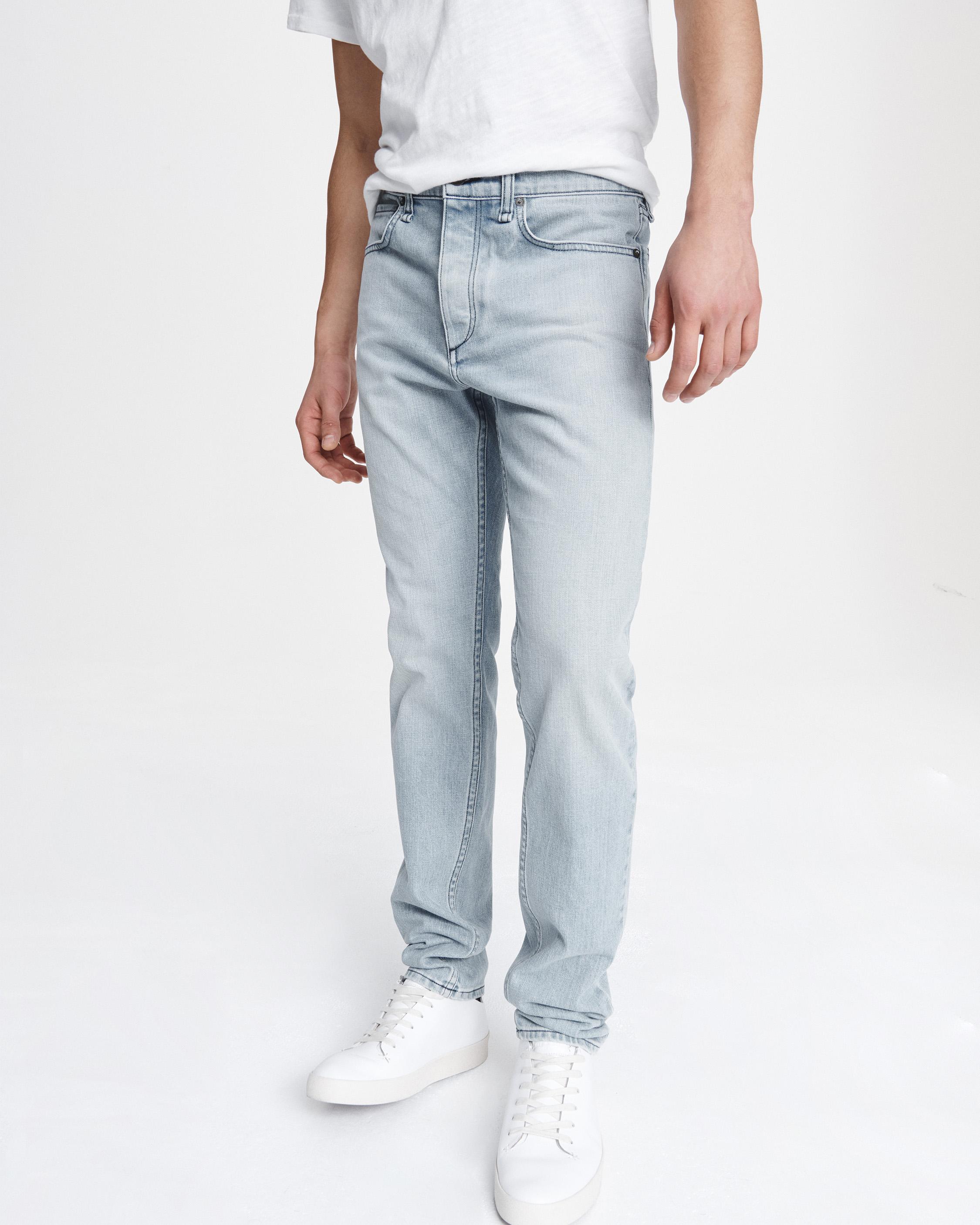 Slim Bootcut Light Wash Stretch Jean