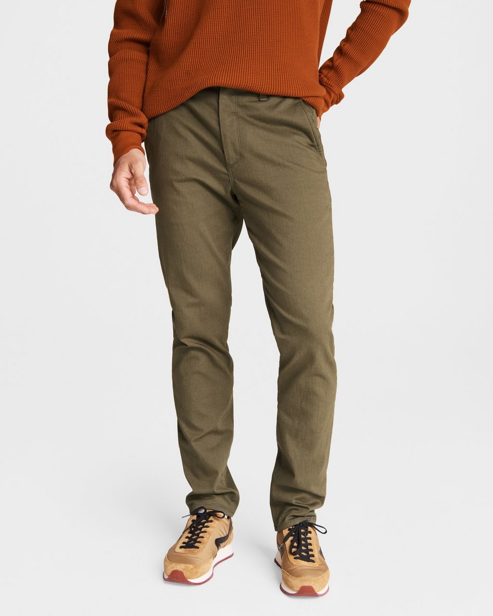 Fit 2 - Brushed Back Cotton Chino