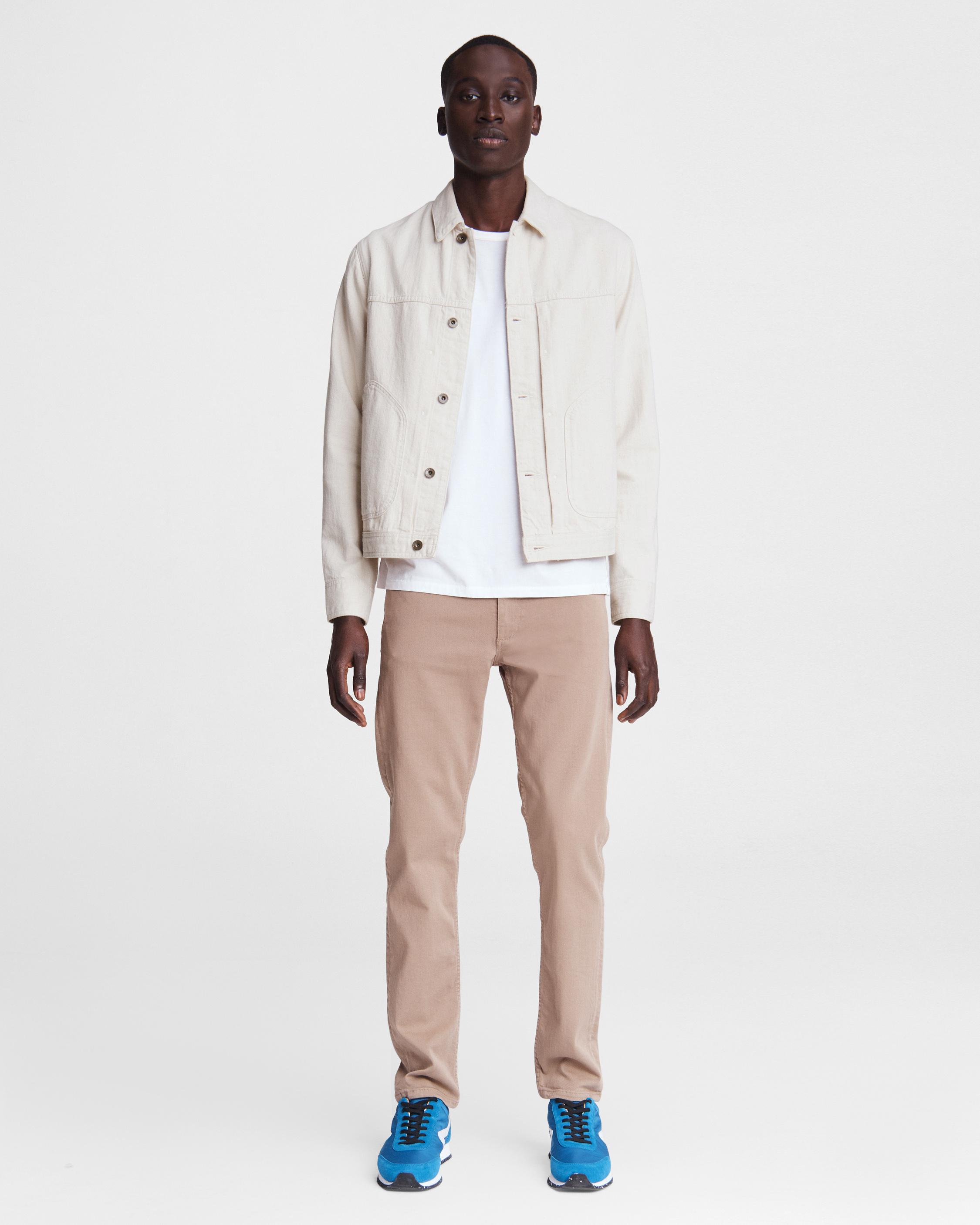 Hemp Blend Broken Twill Shop Jacket image number 3