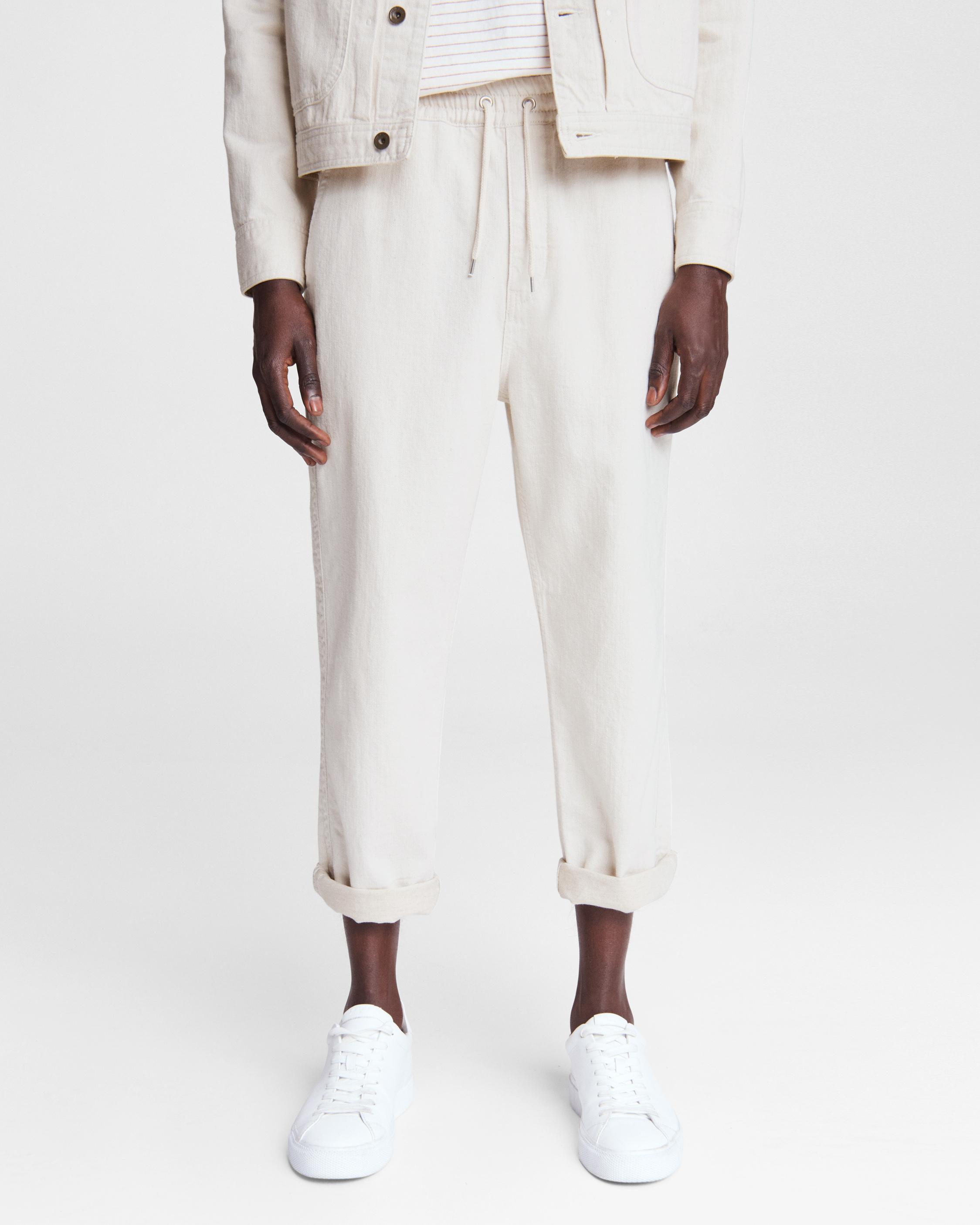 Hemp Blend Broken Twill Reed Pant image number 1