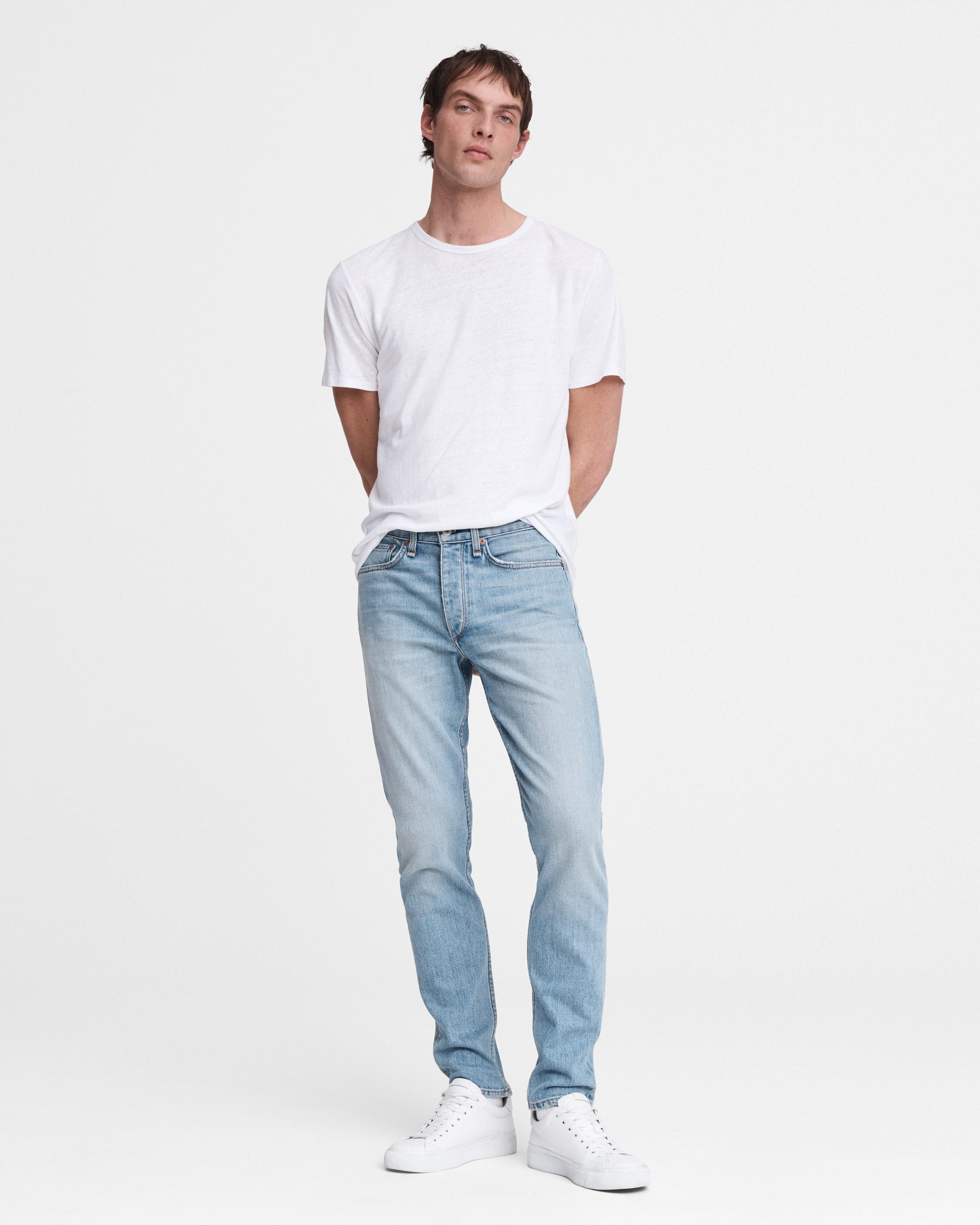 RAG & authentic BONE Men’s Fit 2 Slim Jeans in Jamie Wash