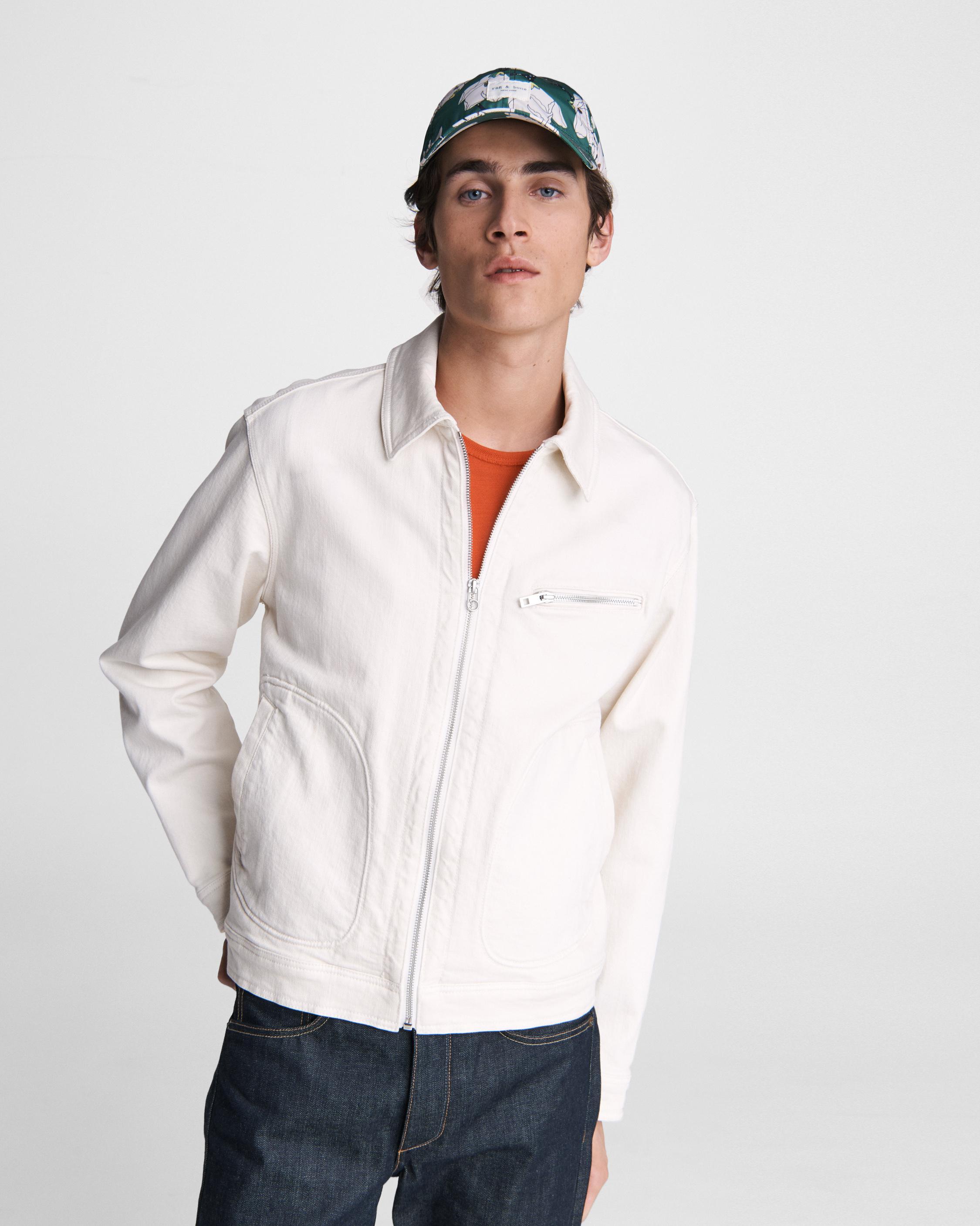 Cotton twill parka on sale mens