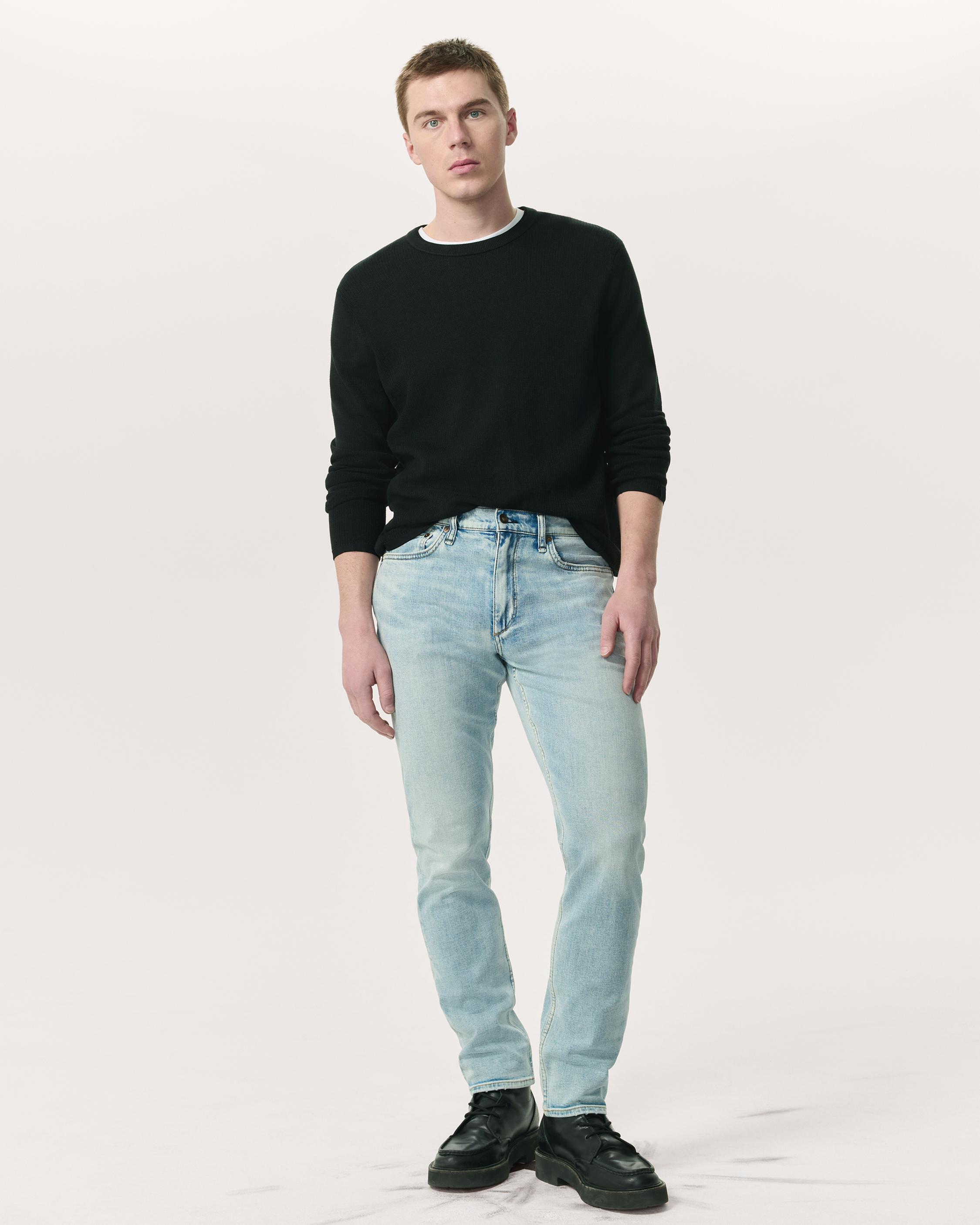 Fit 2 - Flynn: Slim Fit Light Indigo Authentic Stretch Jean | rag & bone