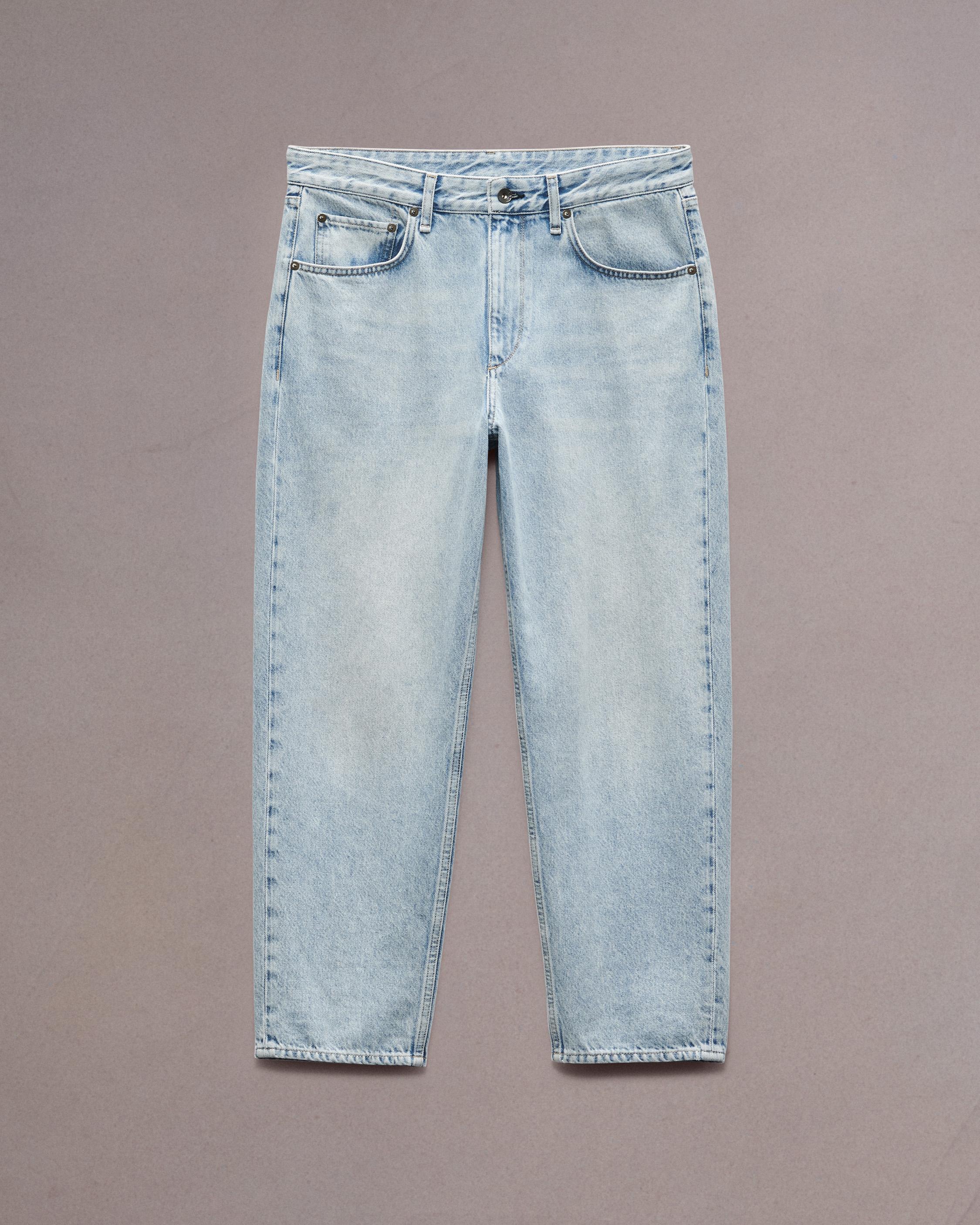 Jean Skinny Taille Haute RAG & BONE - Taille 27 - Noir - Denim Stretch Modal Mélangé