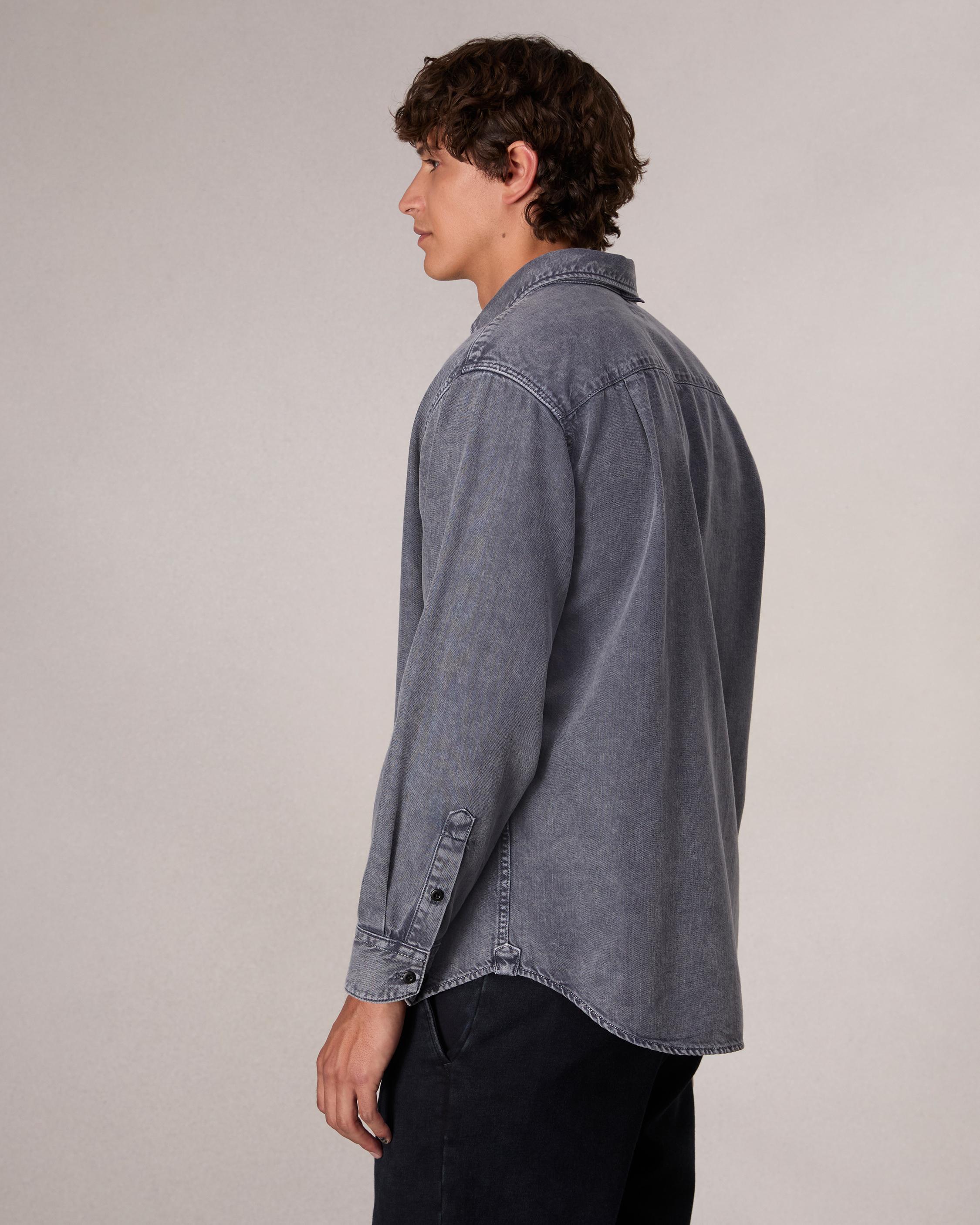 Matthew Denim Shirt image number 4