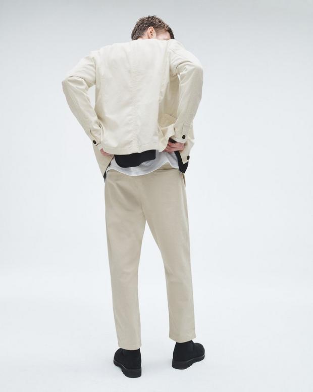 Pleated Cotton Chino image number 4