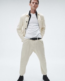 Pleated Cotton Chino image number 7