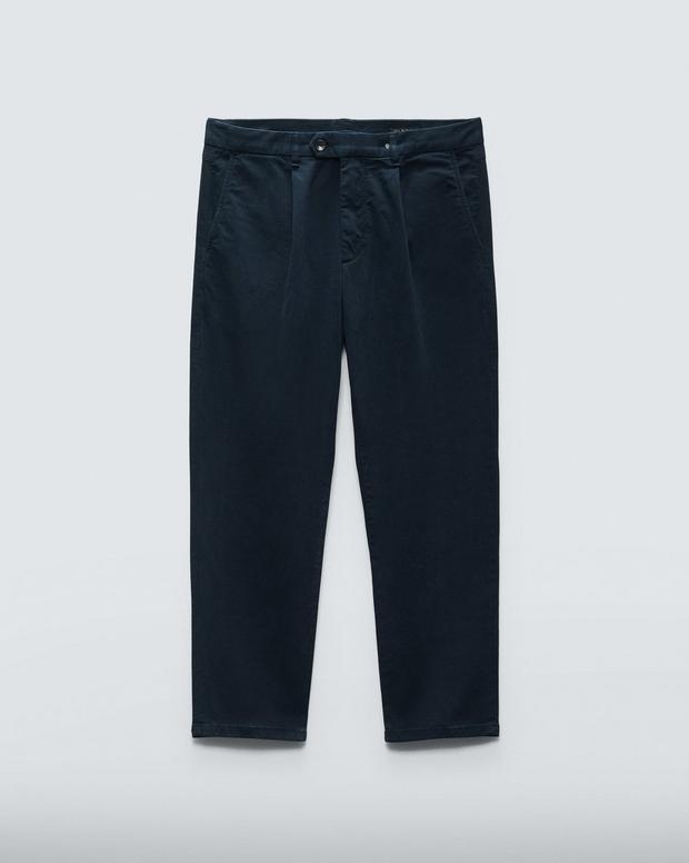 Pleated Cotton Chino image number 2