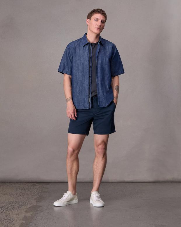 Standard Chino Short - Dk Sapphire | rag & bone Standard Chino Short - Dk Sapphire | rag & bone