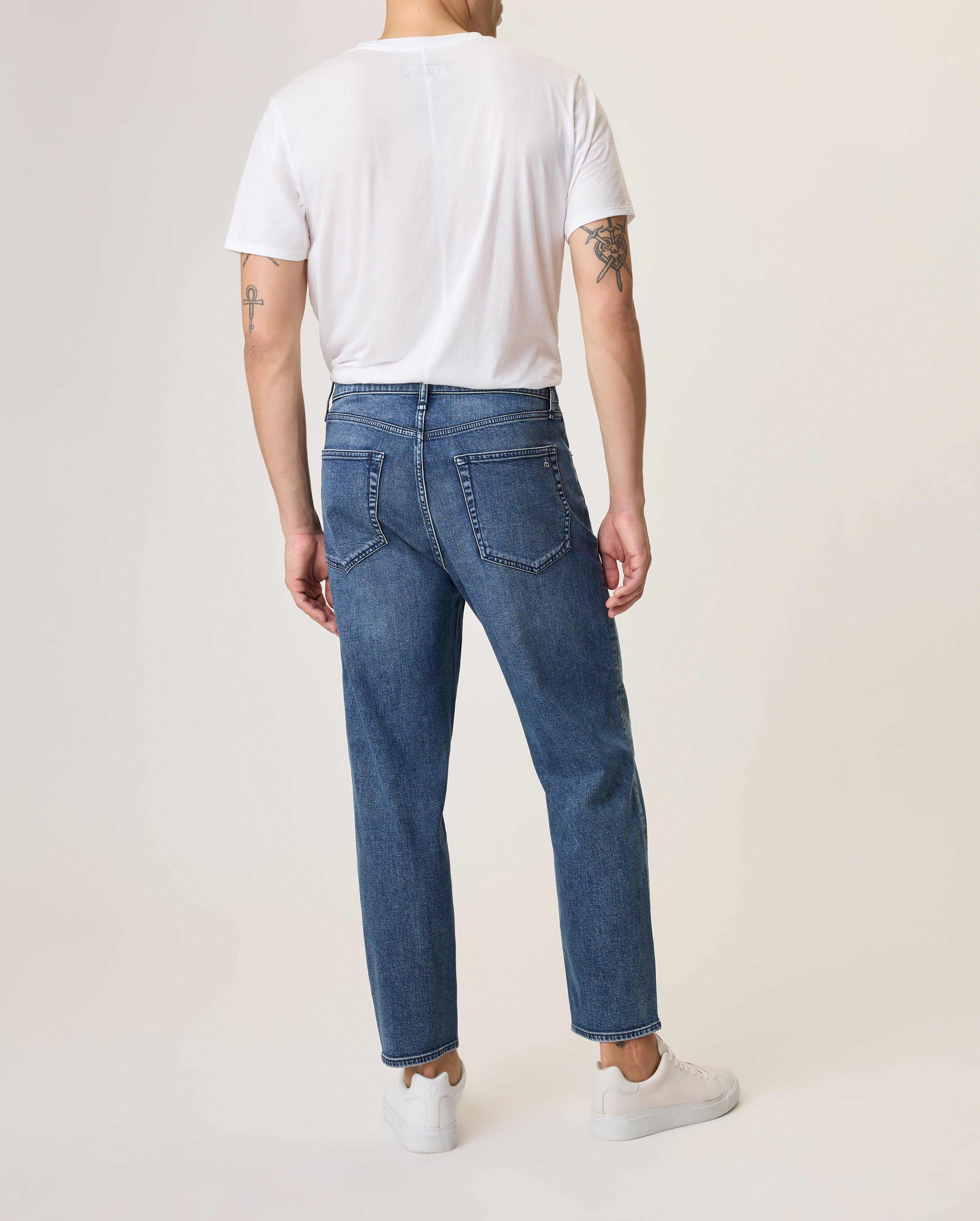 Cropped Taper Fit Jeans image number 2