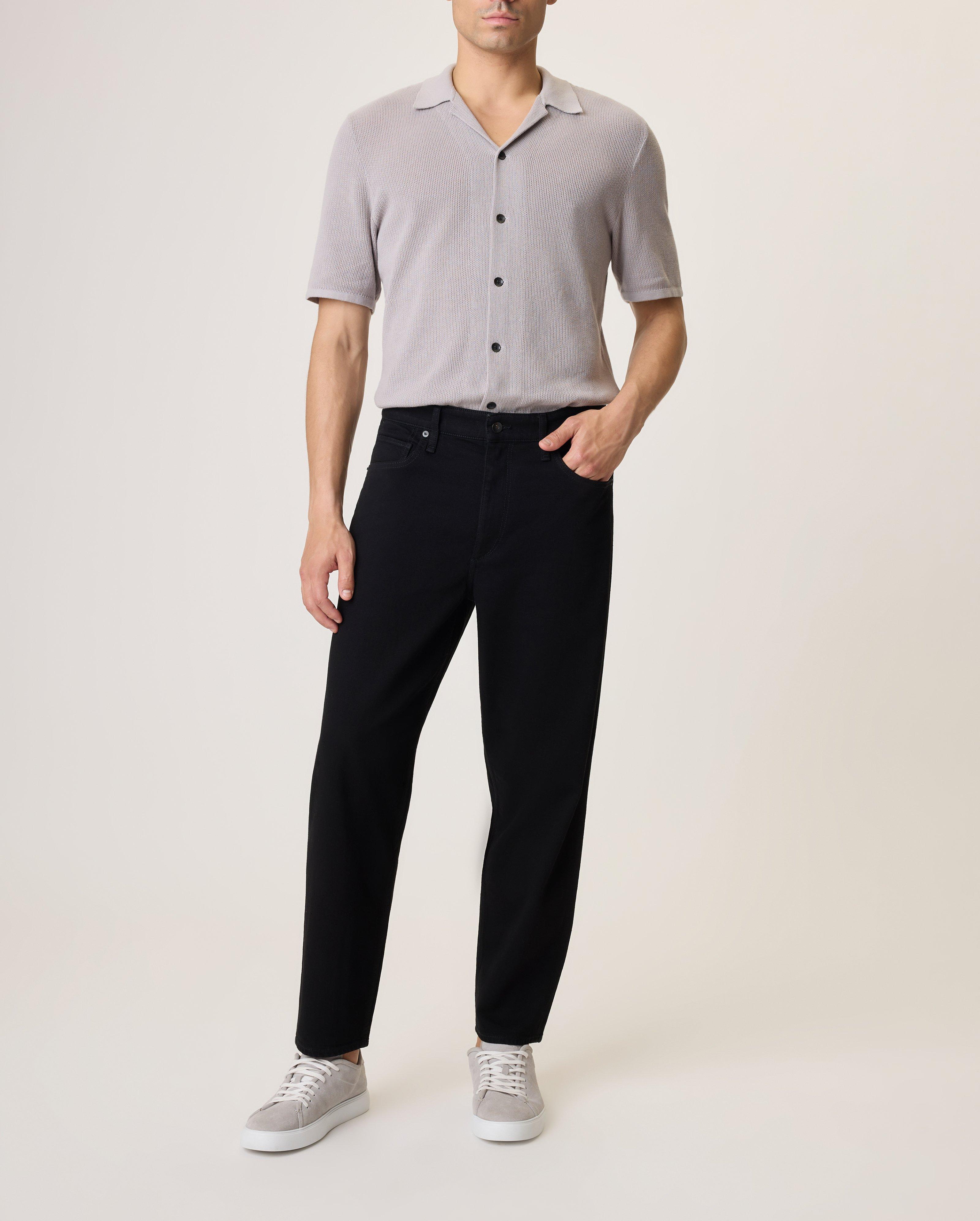 Cropped Taper Fit Jeans image number 1