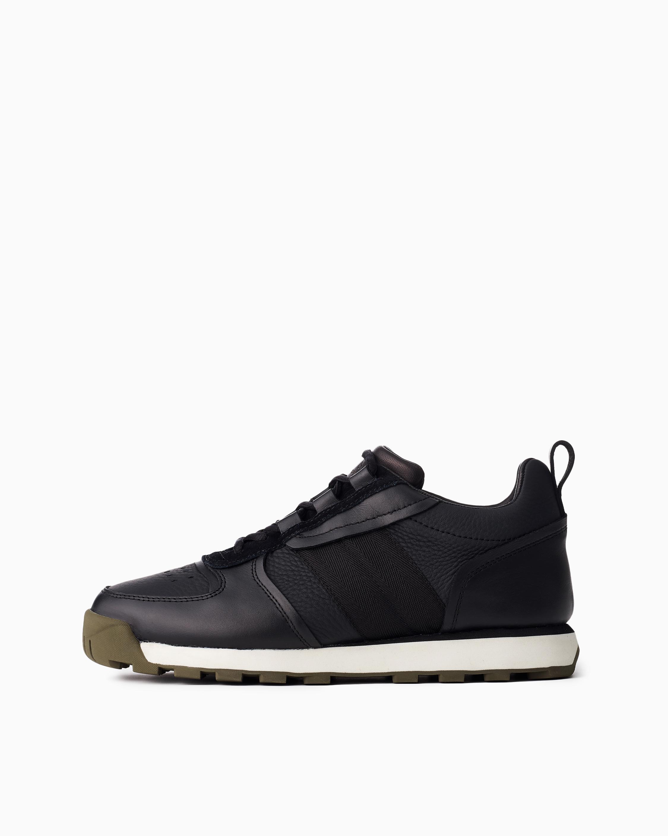 Retro Hiker Black Leather rag bone