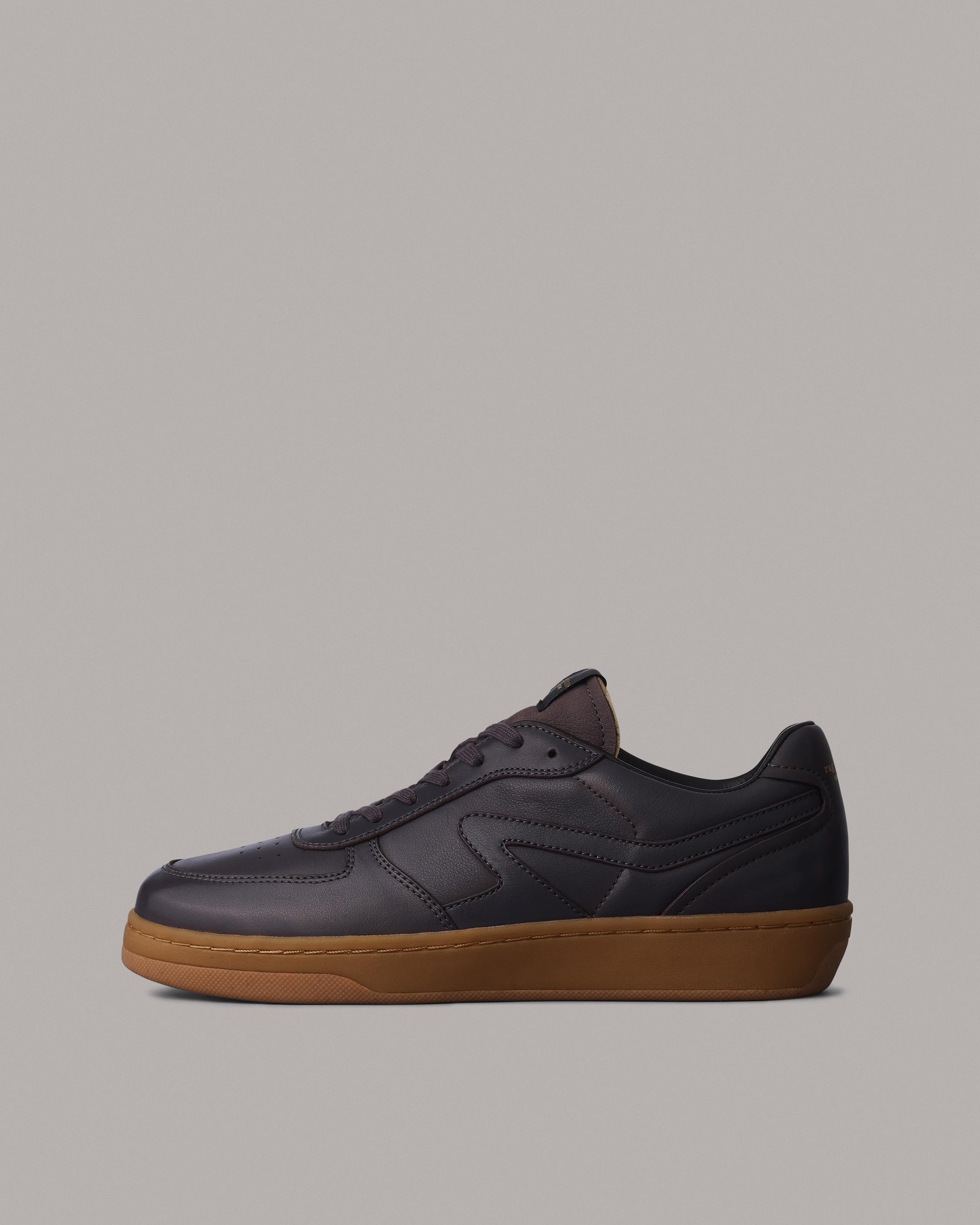 Reload Bicolor mid-cut sneakers in leather