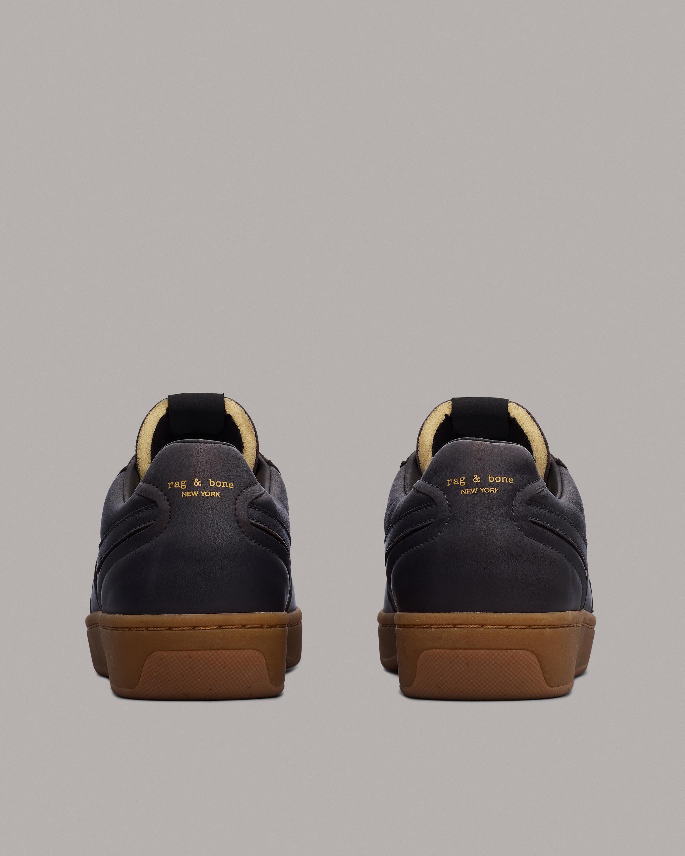 Reload Bicolor mid-cut sneakers in leather