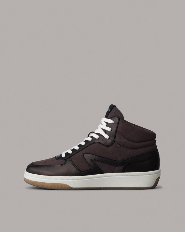 Retro Court Mid Sneaker - Leather image number 1