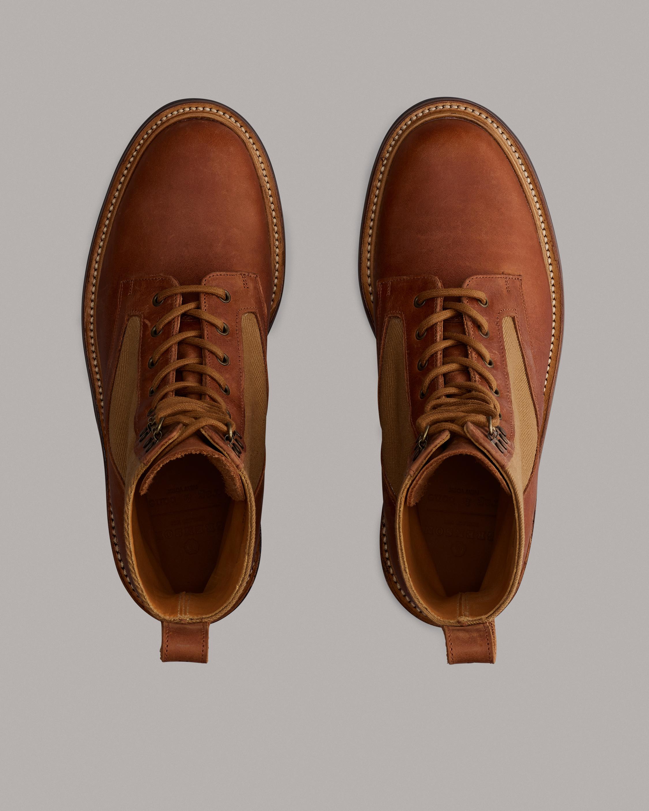 Grenson Dodger Boot Leather Brown rag & bone