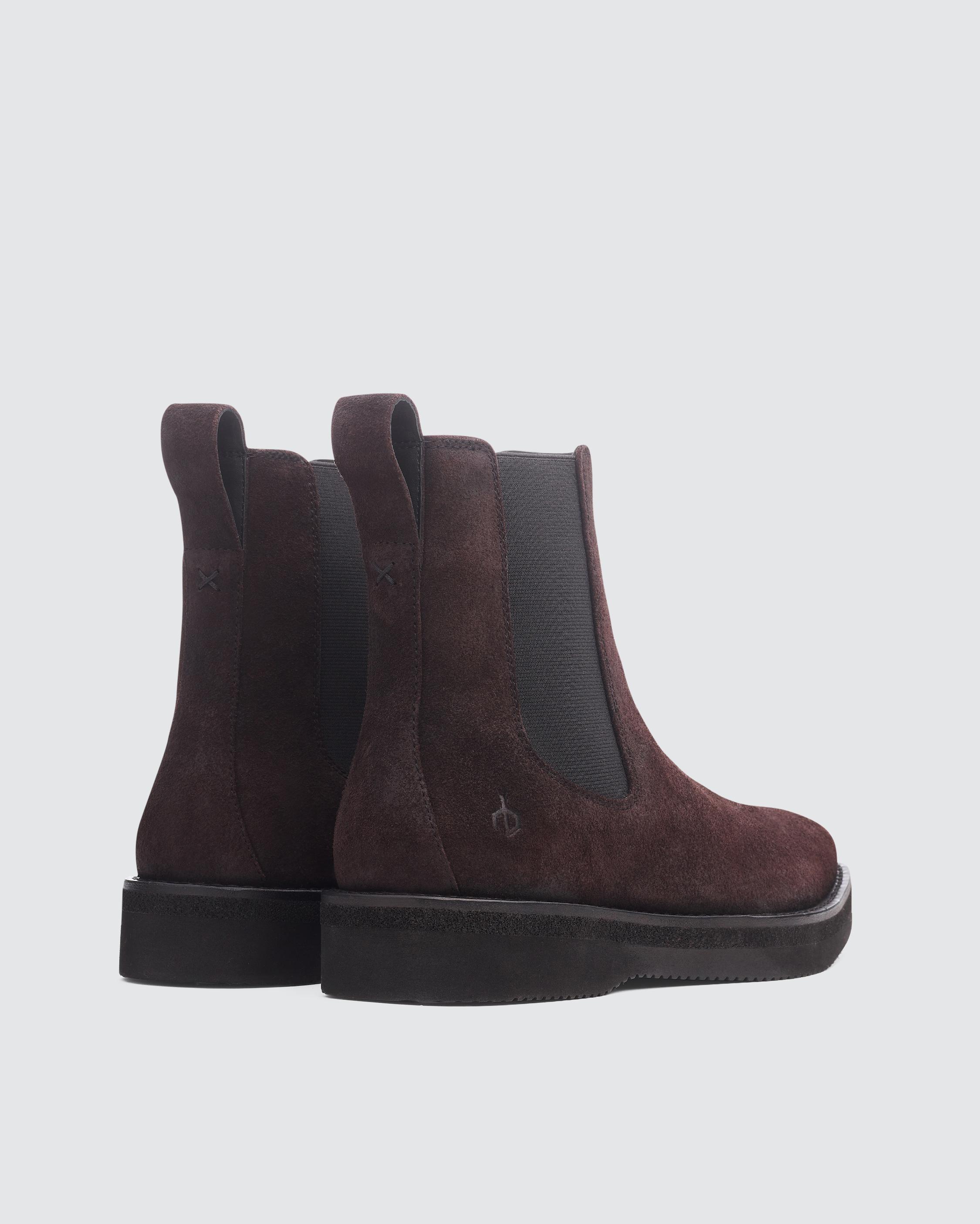 Bedford Boot Suede Charcoal Suede rag & bone