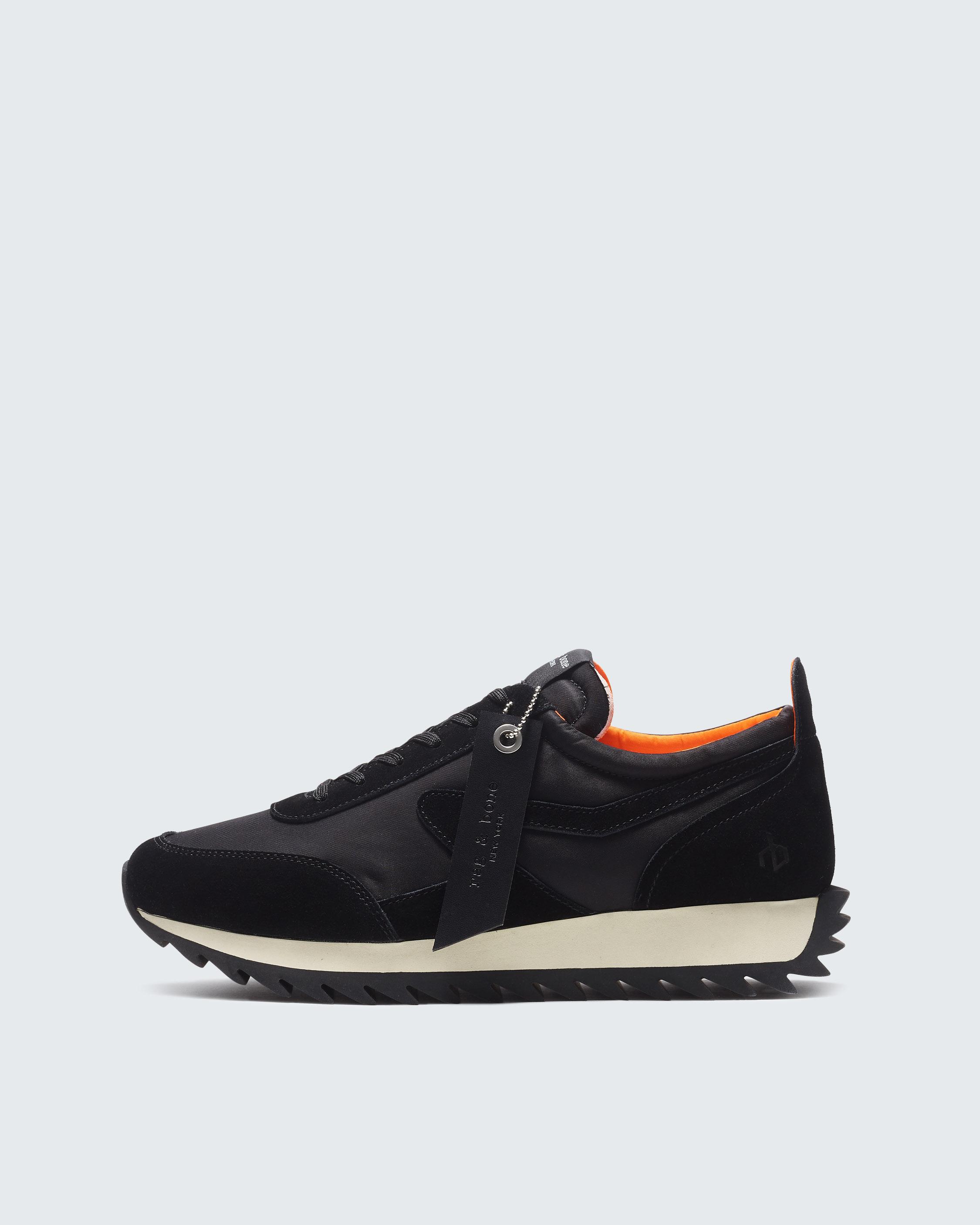 Retro Runner Bomber - Suede - Black | rag & bone