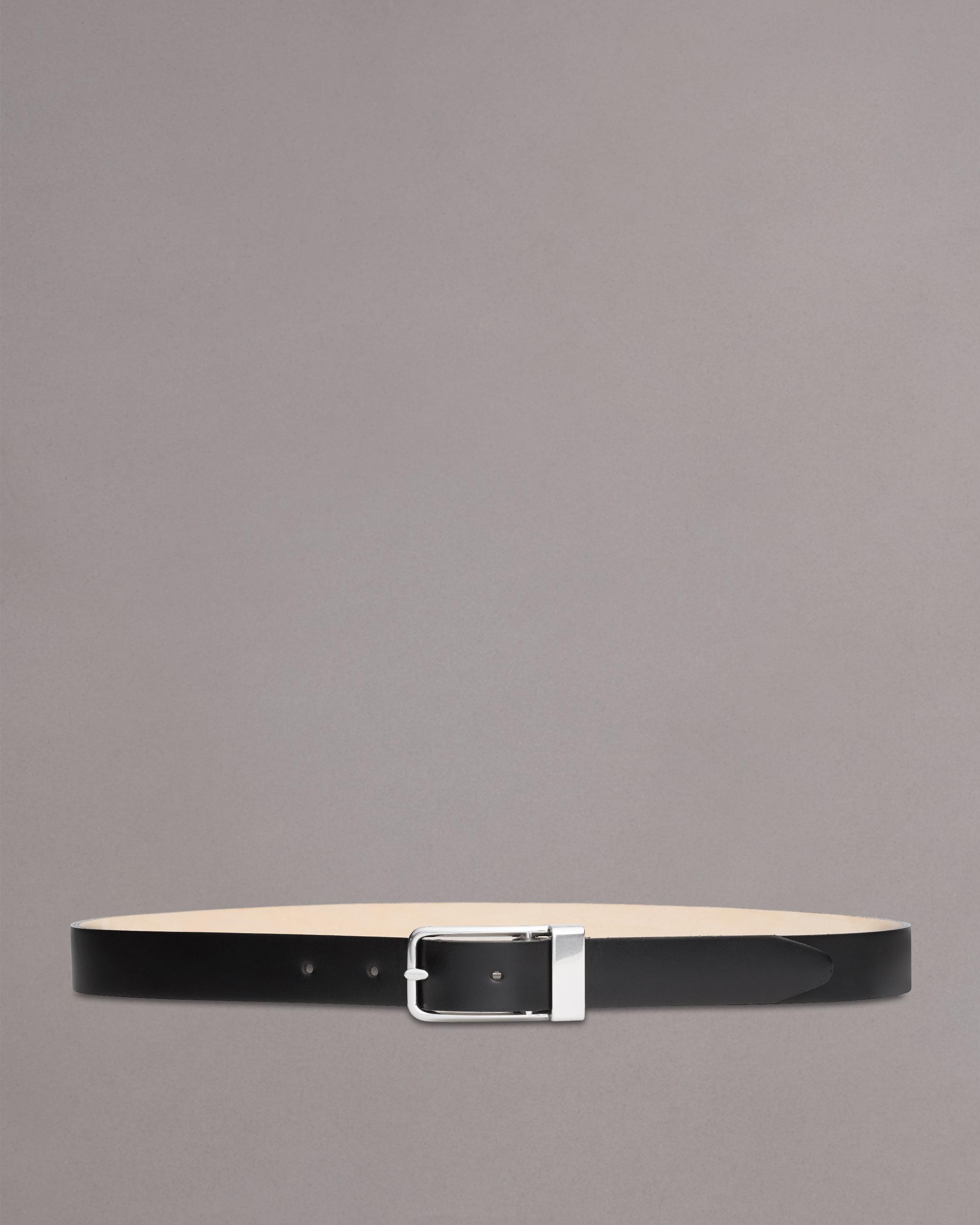 Corey Slim Leather Belt