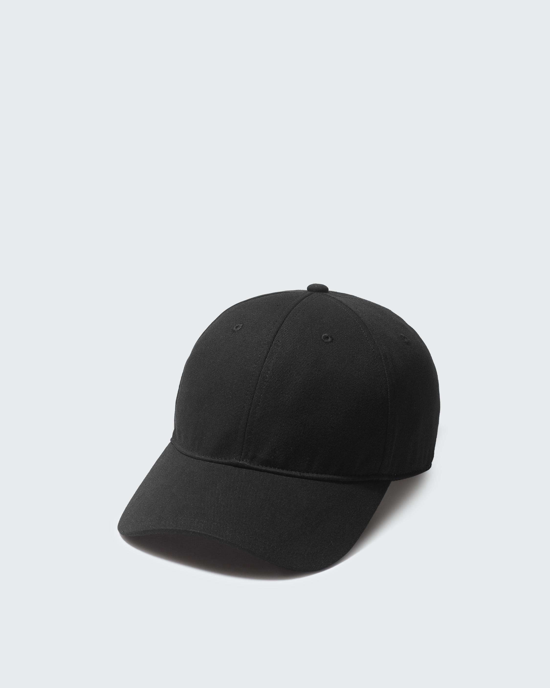 Miles Baseball Cap - Black | rag & bone