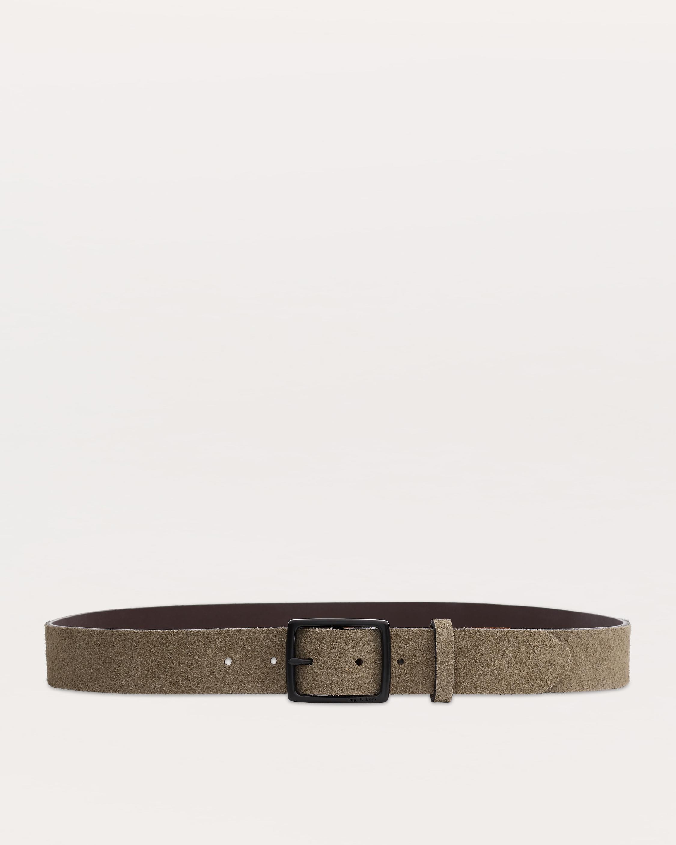 Rugged Suede Belt - Safari Suede | rag & bone