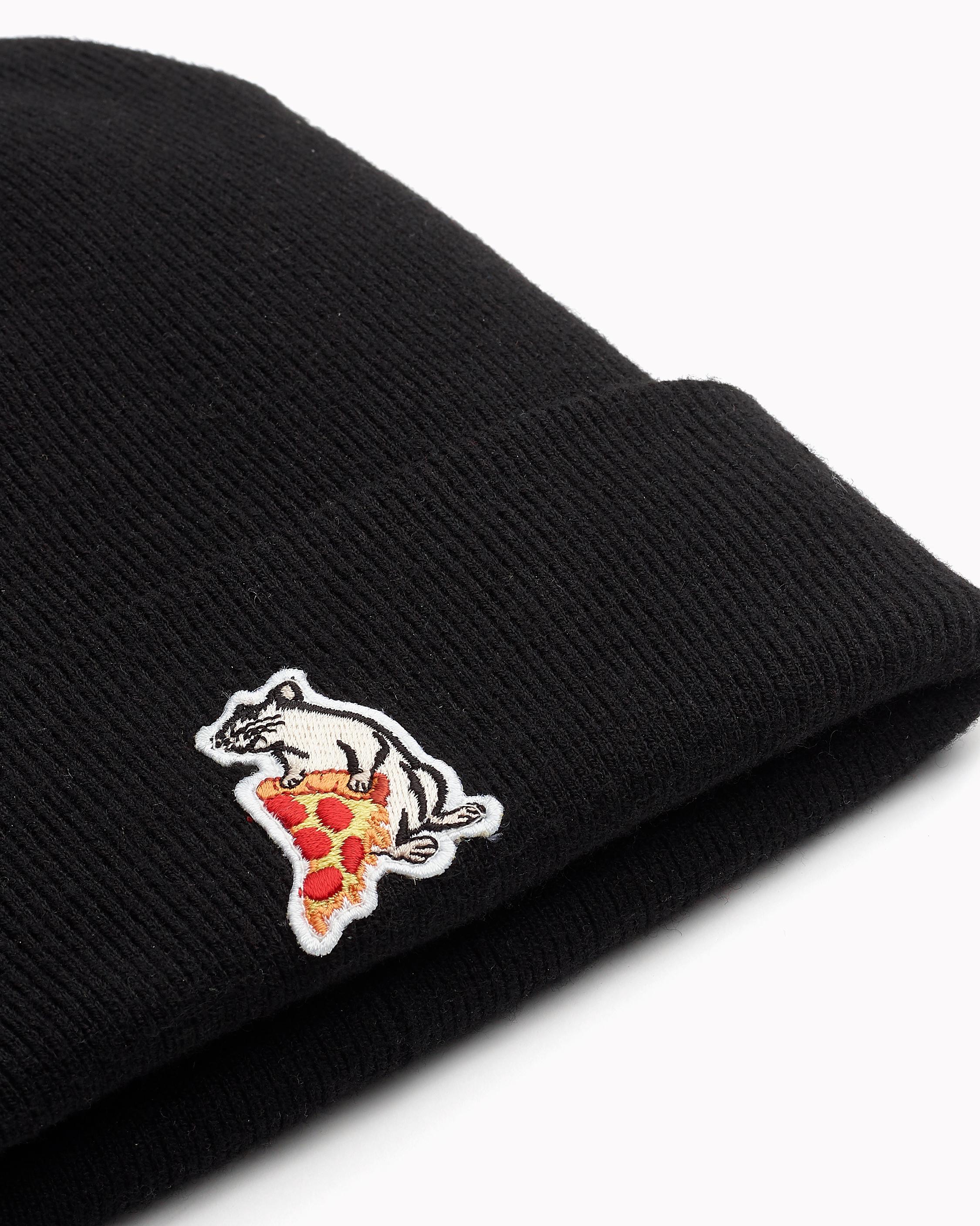 Pizza Rat Patch Beanie