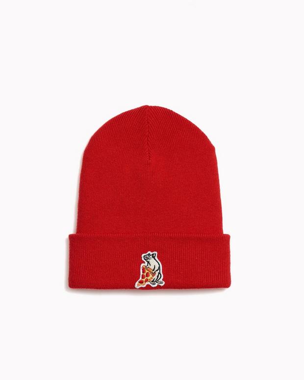 Pizza Rat Patch Beanie image number 1
