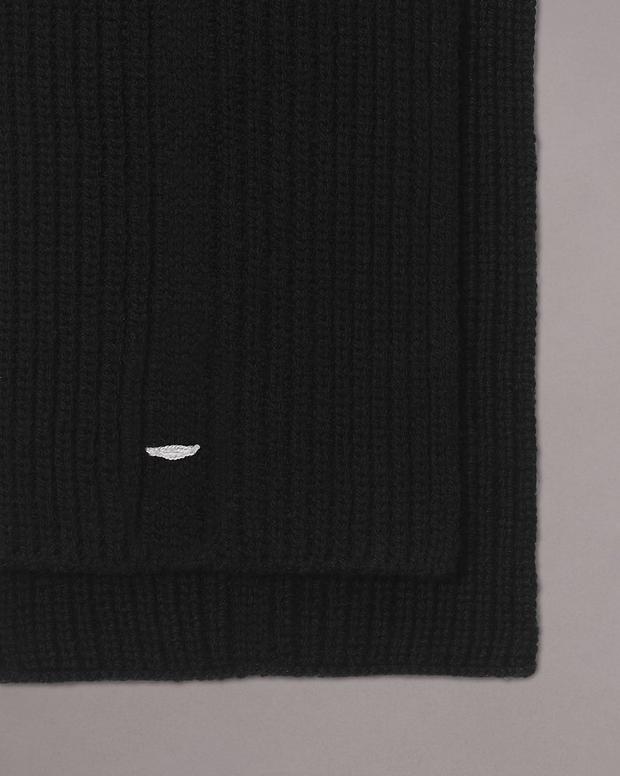 Max Wool Scarf - Black | rag & bone Max Wool Scarf - Black | rag & bone