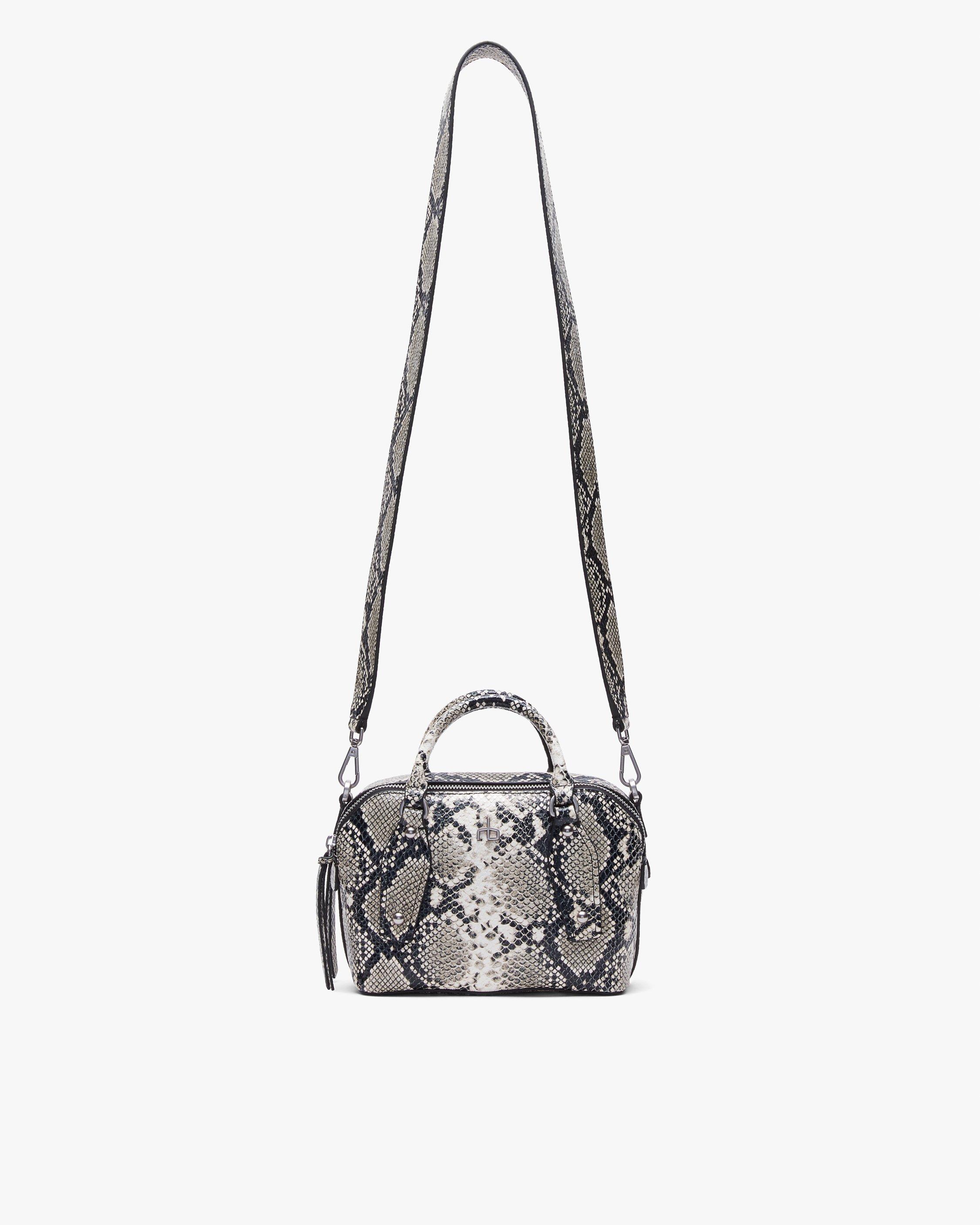 Gramercy Small Snakeskin Leather Satchel - Natural | rag & bone