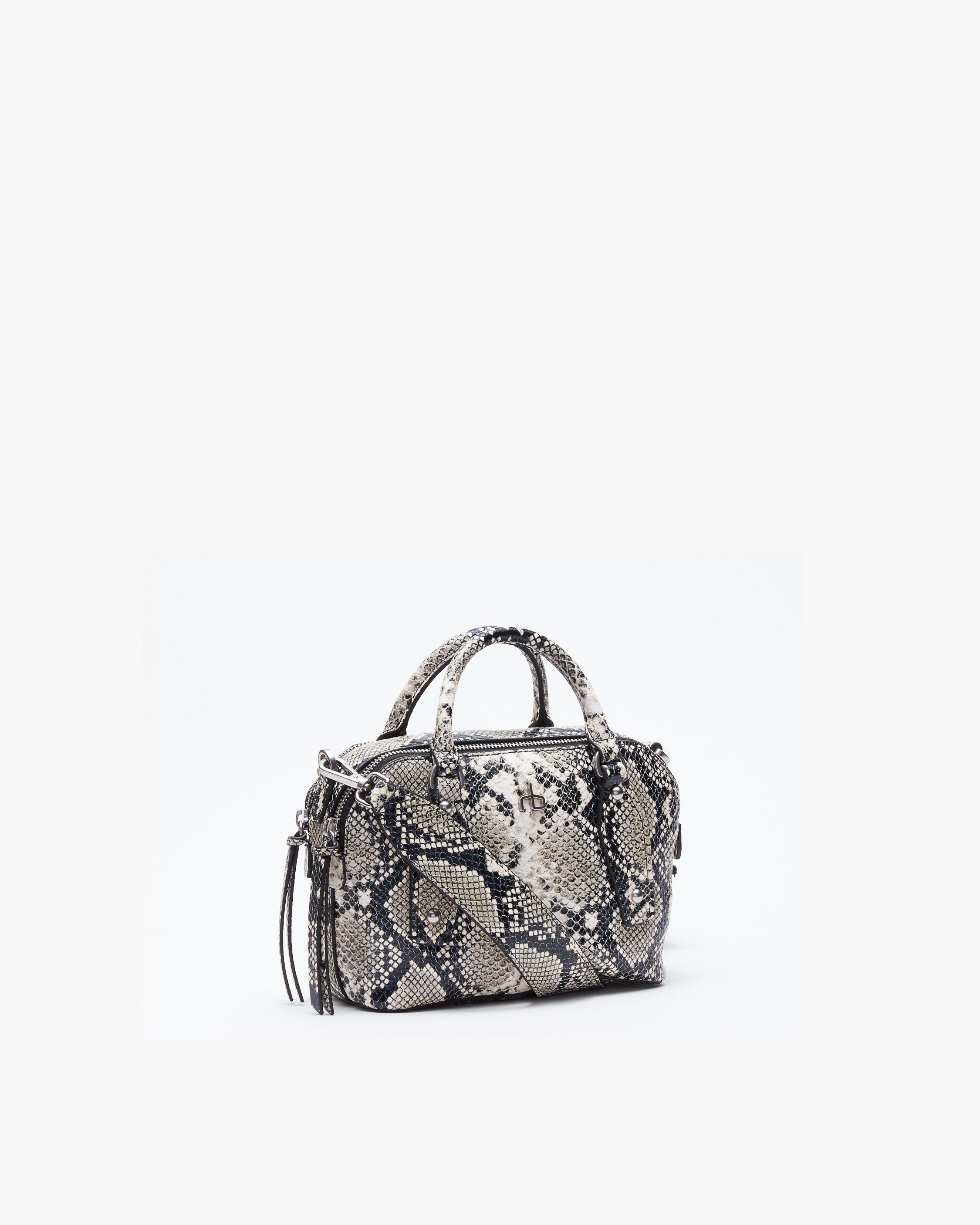 Gramercy Small Snakeskin Leather Satchel - Natural | rag & bone