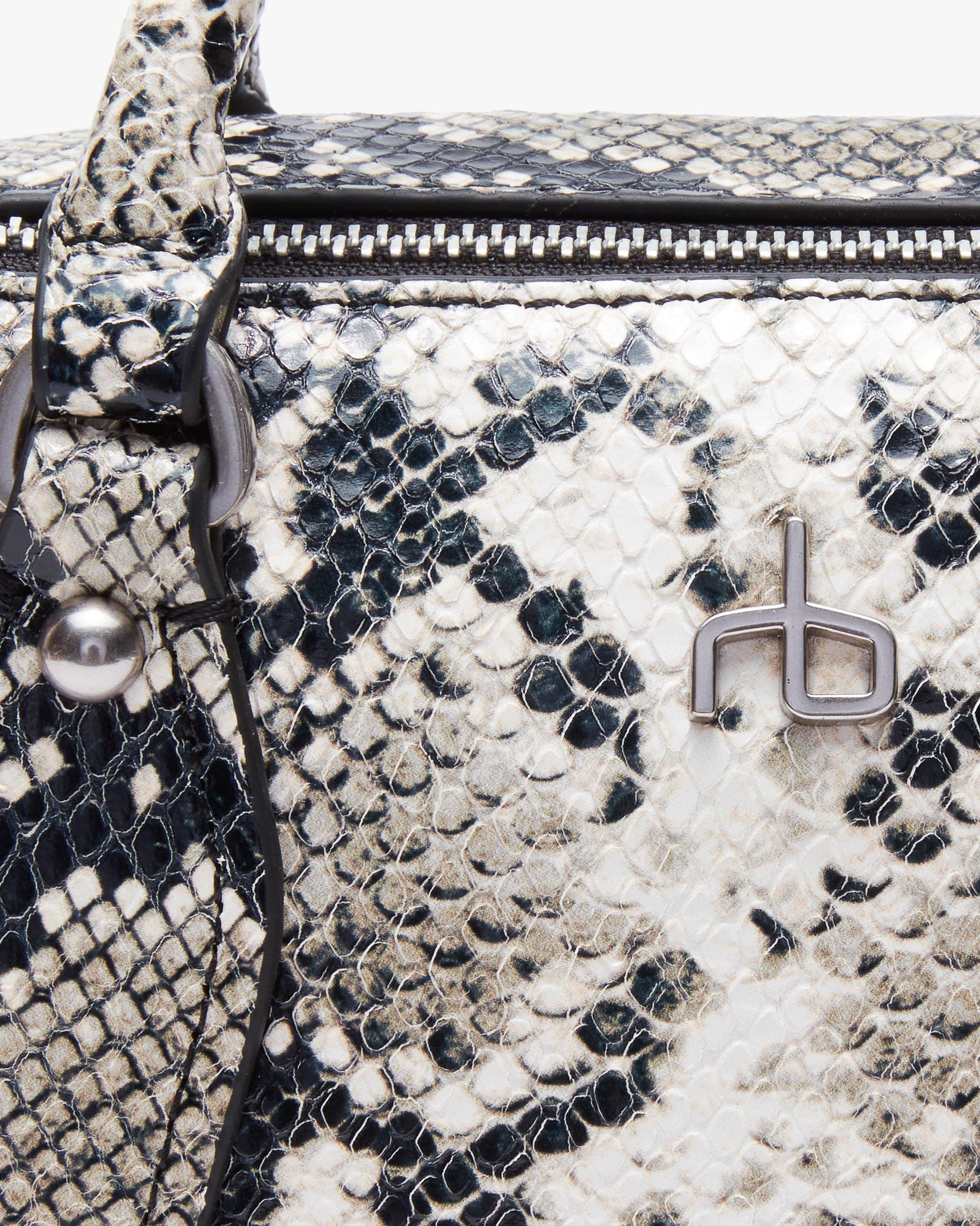 Gramercy Small Snakeskin Leather Satchel - Natural | rag & bone