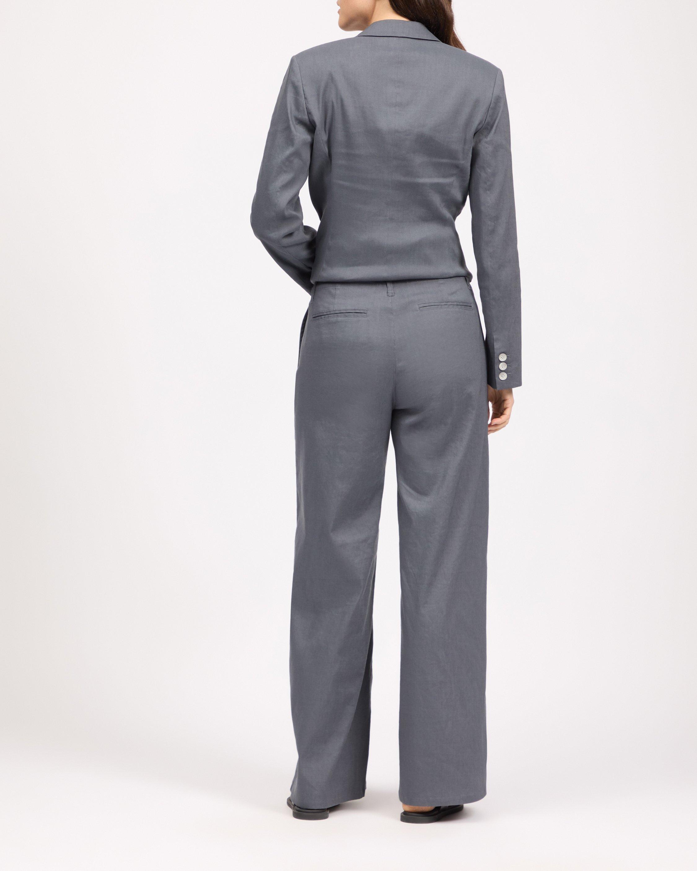 Serena Linen-Blend Trousers image number 2