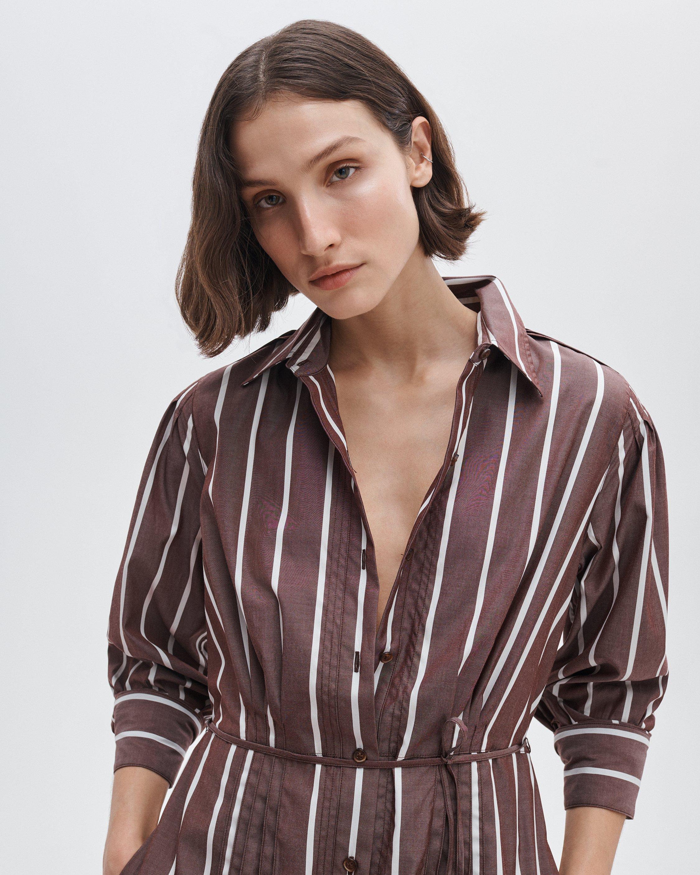 Taylor Striped Mini Dress image number 6