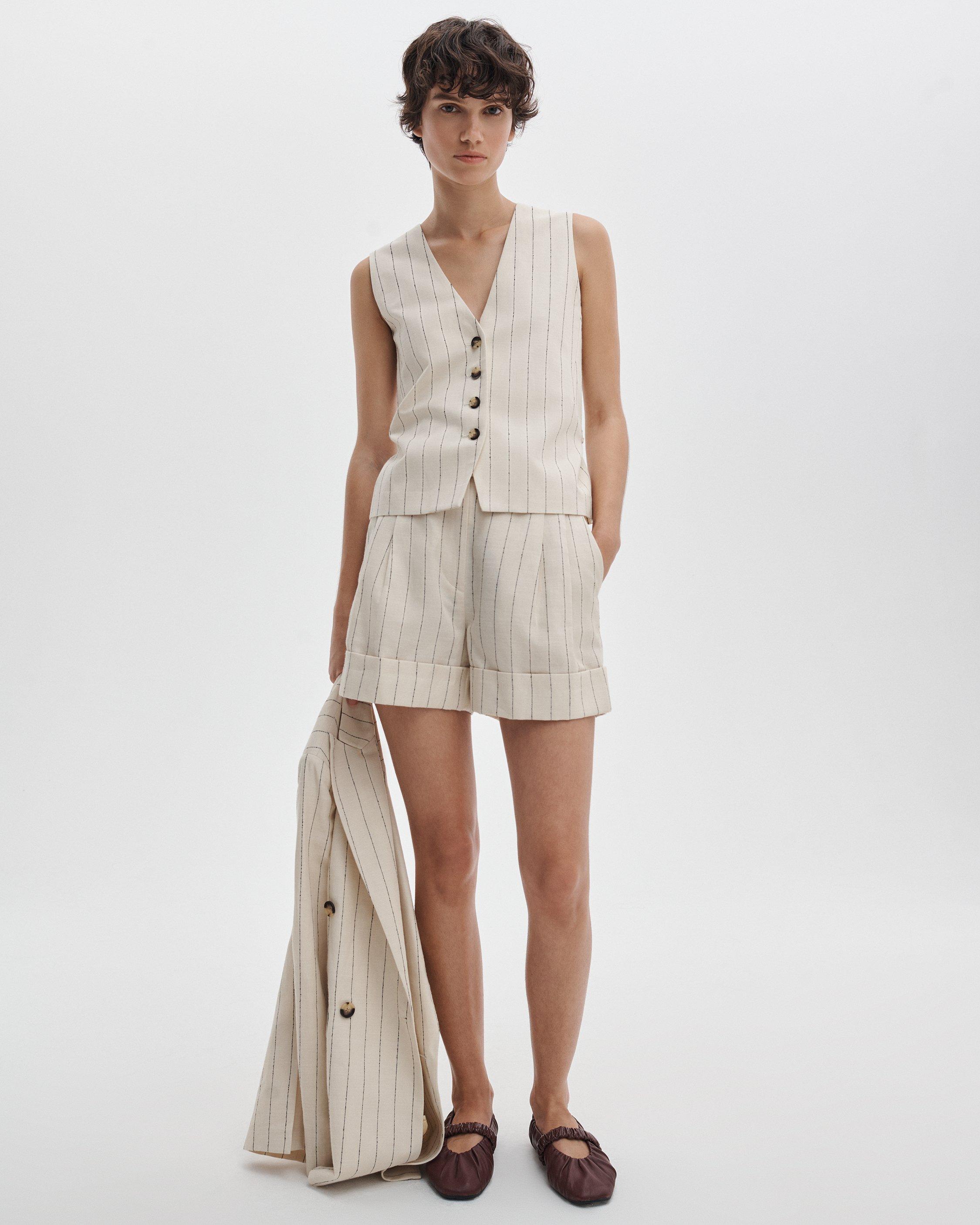 Neila Striped Shorts image number 1