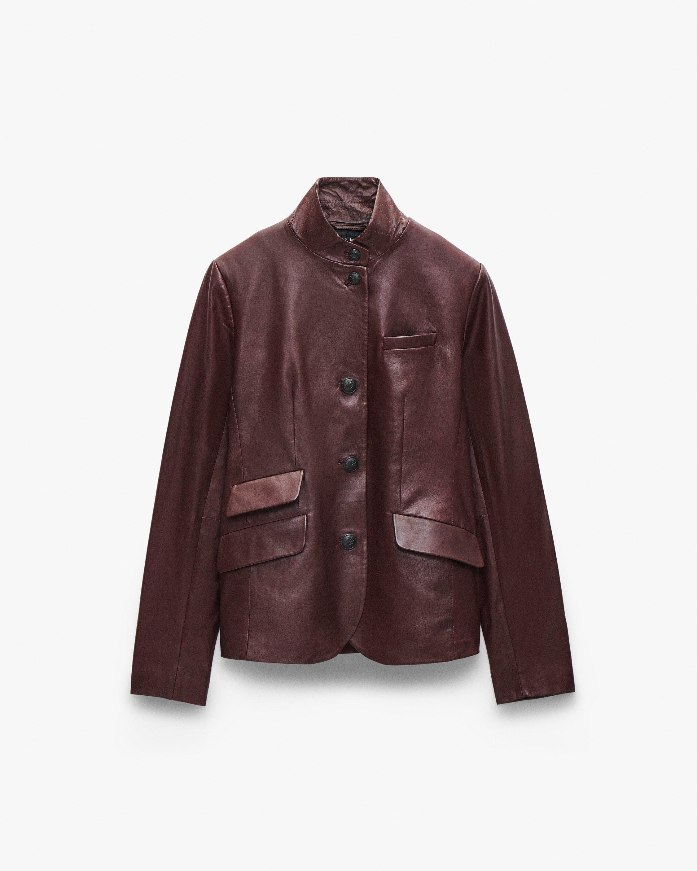 Slade Leather Blazer - image 2