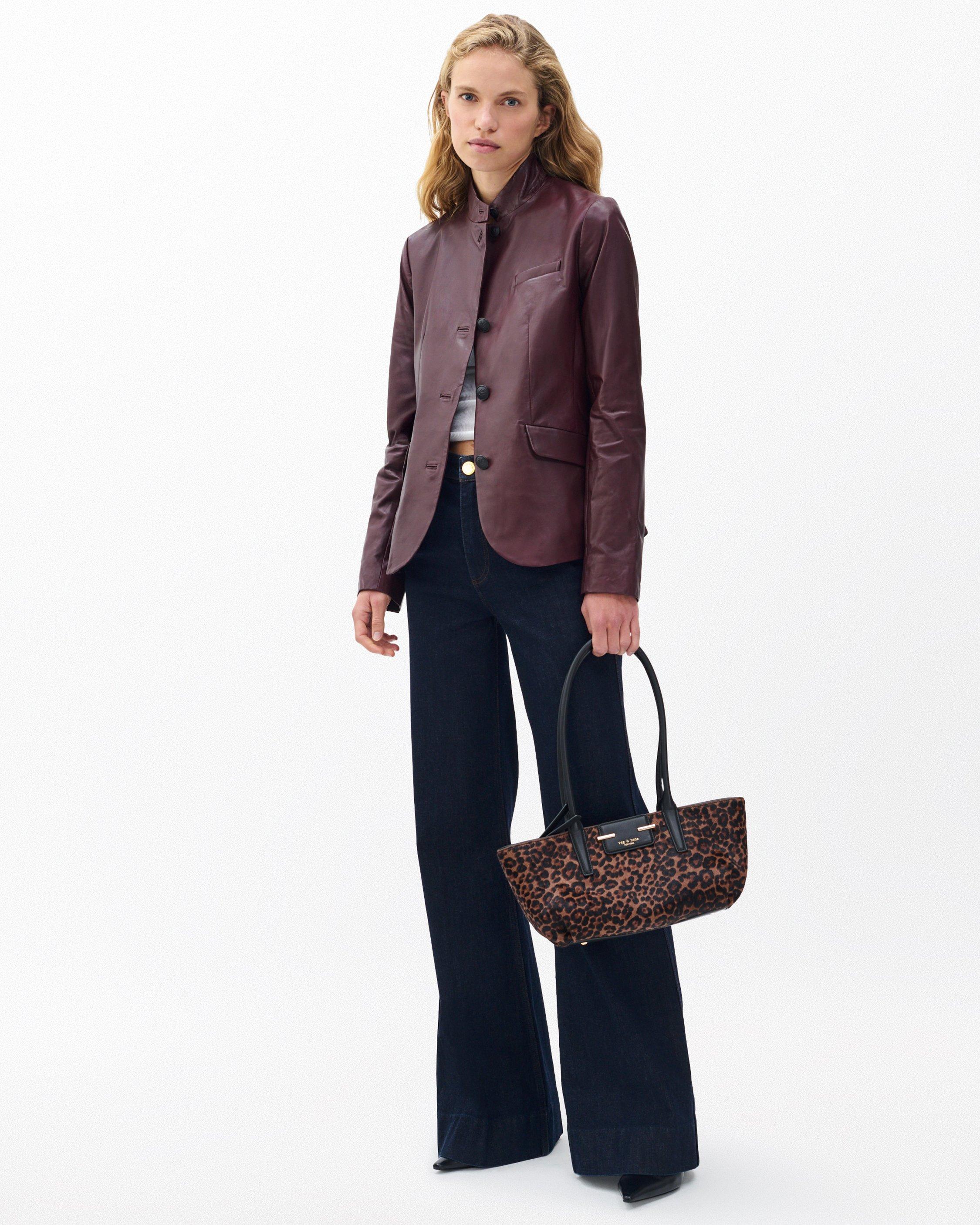 Slade Leather Blazer - image 3